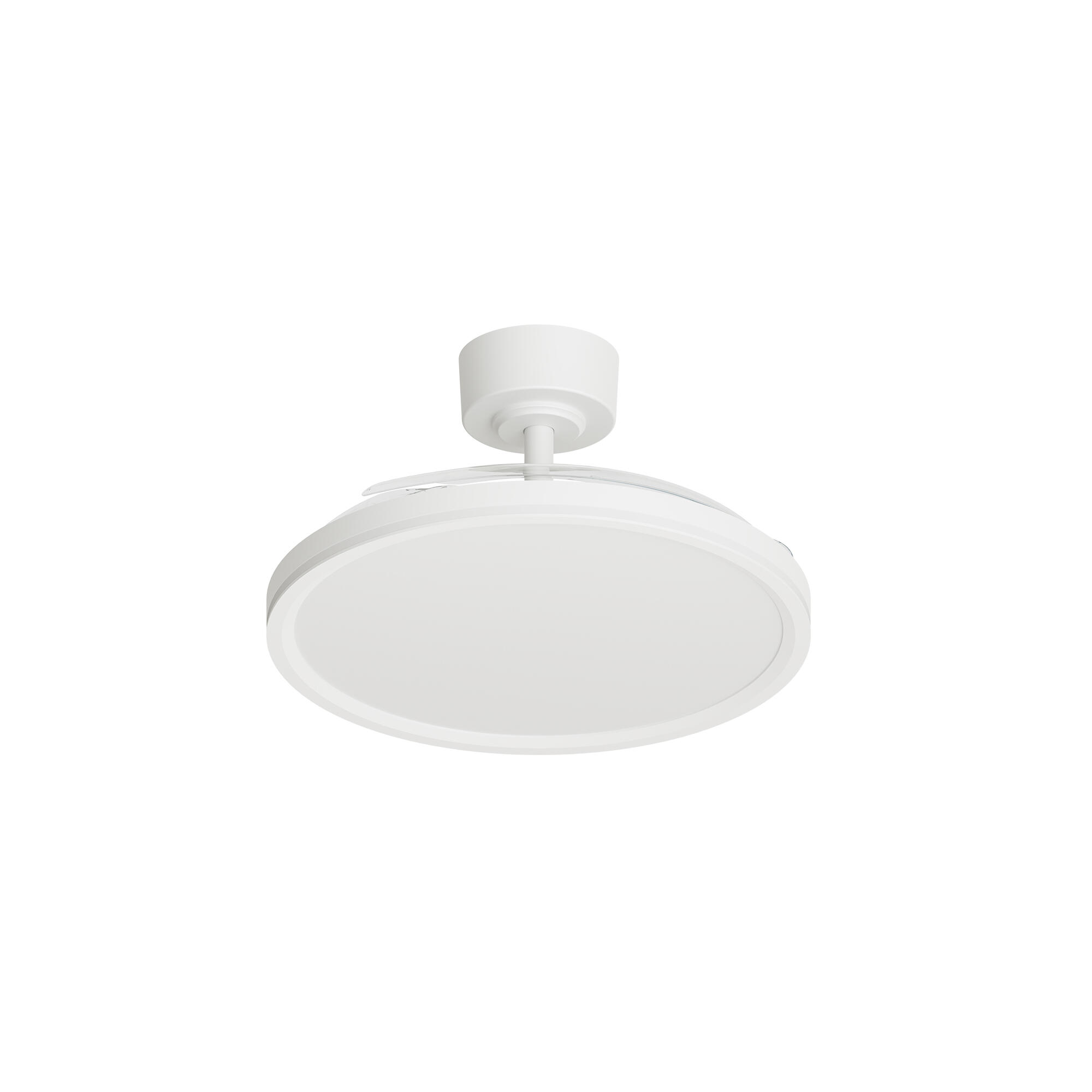 Ventilador de techo con luz silencioso DC 29W con mando ø107 cm Acan M ARTE CONFORT blanco luz CCT 3 aspas| 6 velocidades| modo verano/invierno| temporizador| brisa| recomendado de 13 a 20m² - 2