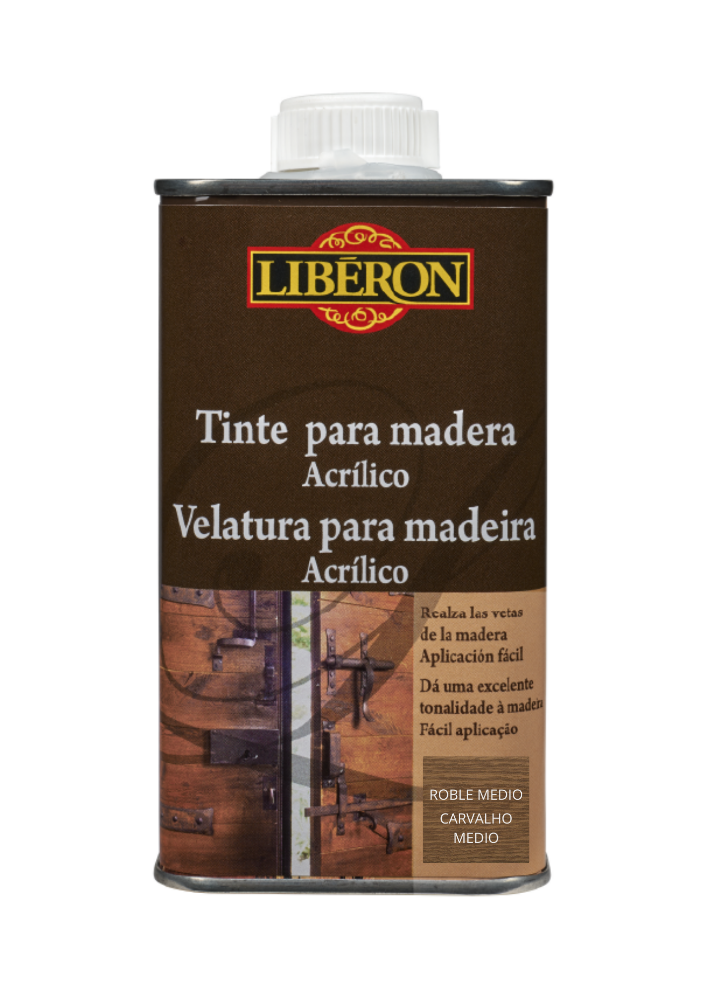 Tinte de madera interior para mobiliario LIBÉRON en color Roble medio ...