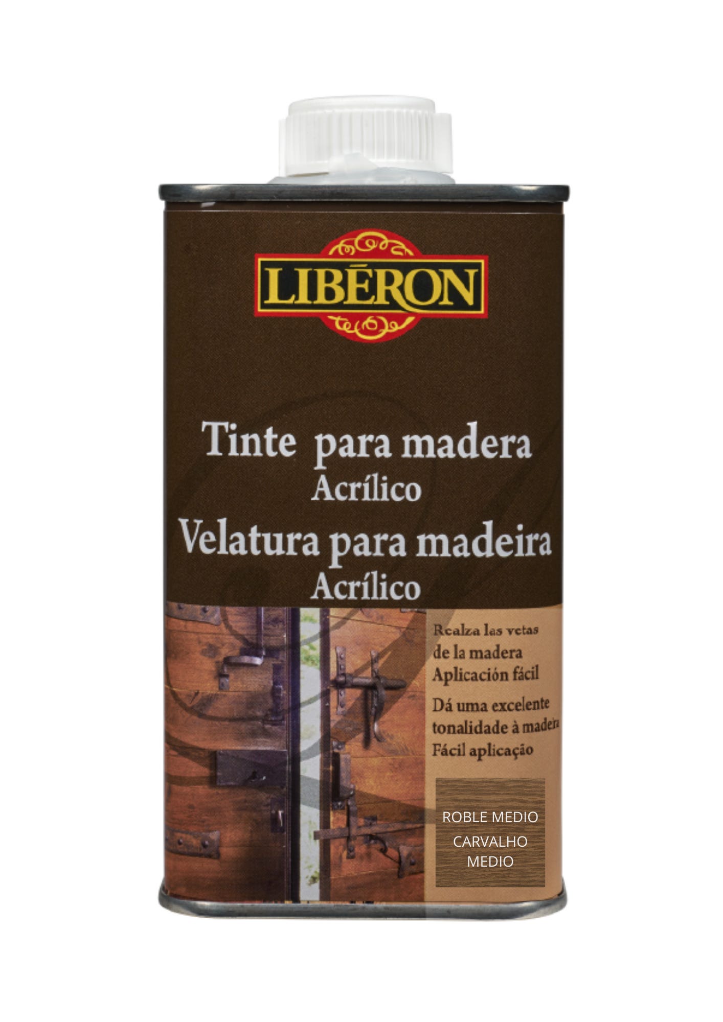 Tinte de madera interior para mobiliario LIBÉRON en color Roble medio ...