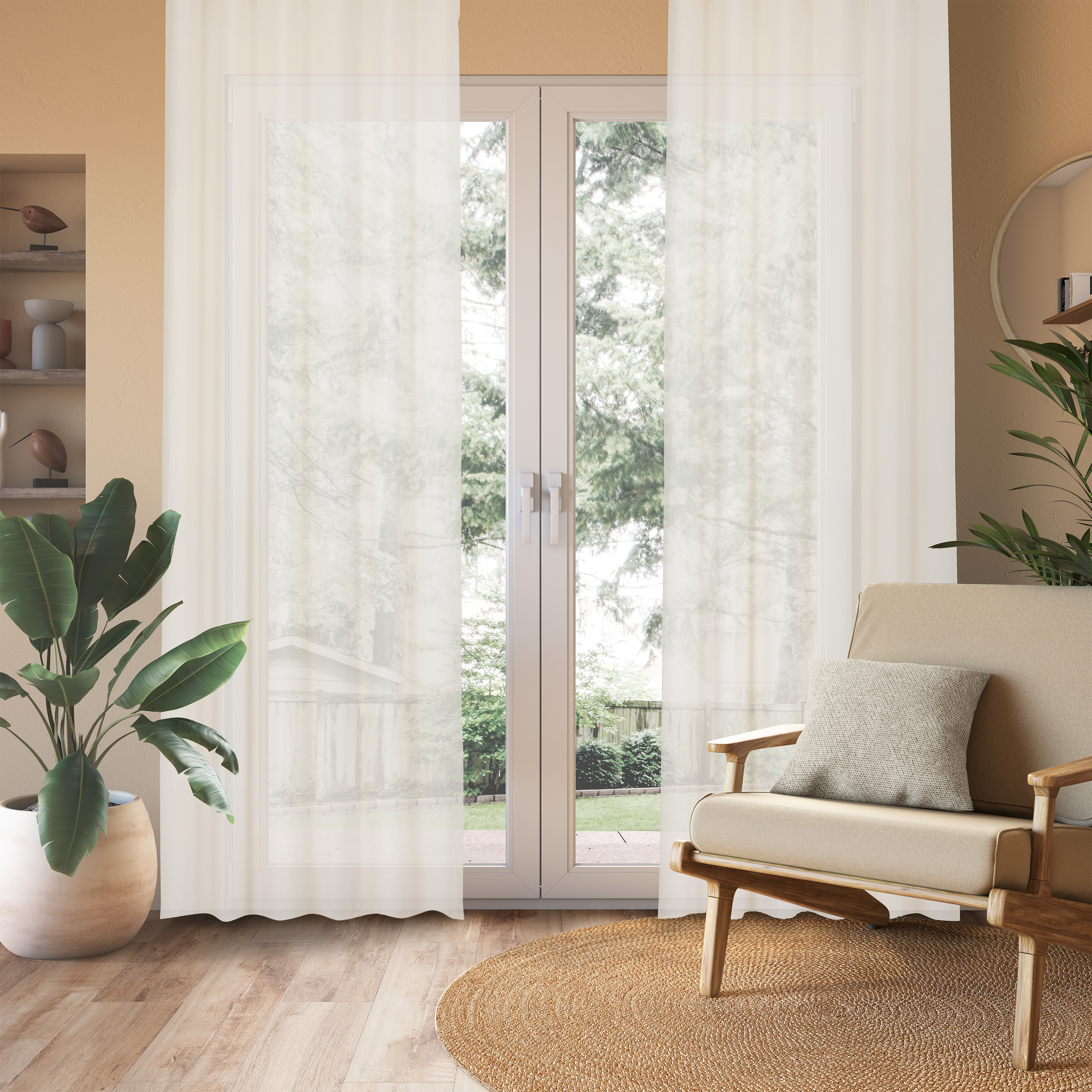 Cortinado ilhós Elara 200x280cm paper Inspire - 8