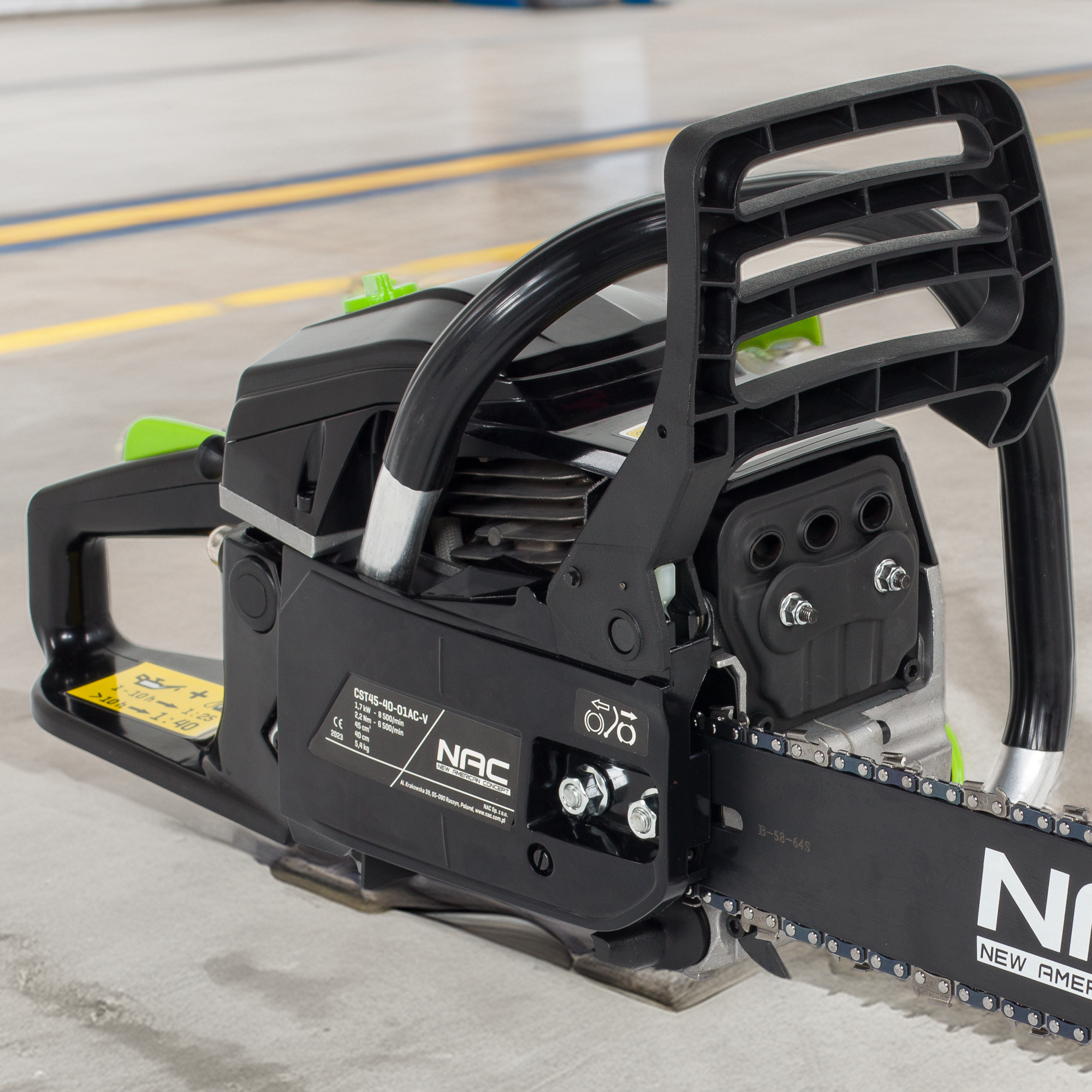 88786580
Pilarka łańcuchowa spalinowa 40cm NAC CST45-40-01AC-V 1.7kW 45cm3 - 1