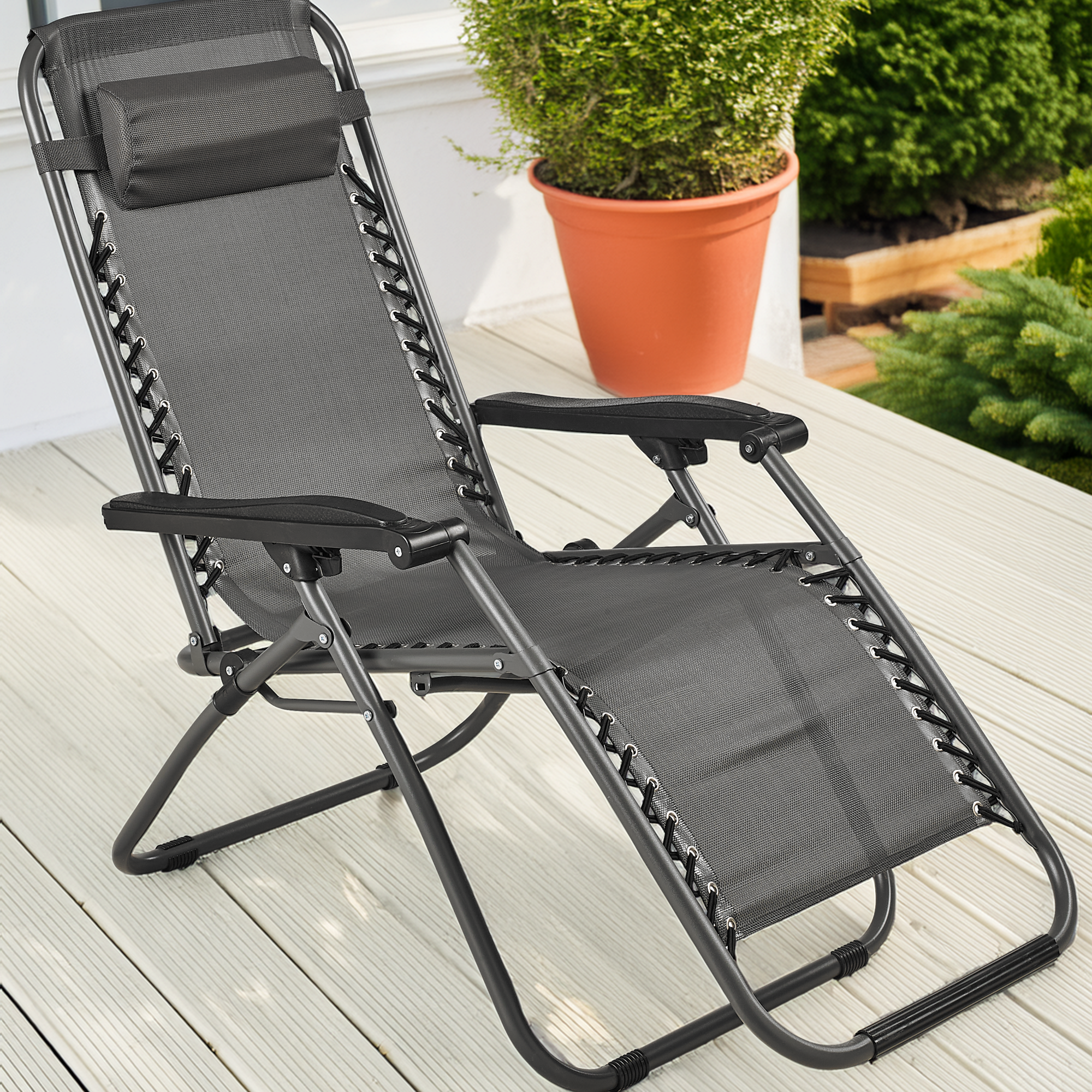 82956034
Leżak ogrodowy Zero Gravity antracytowy Eurohit Garden - 3