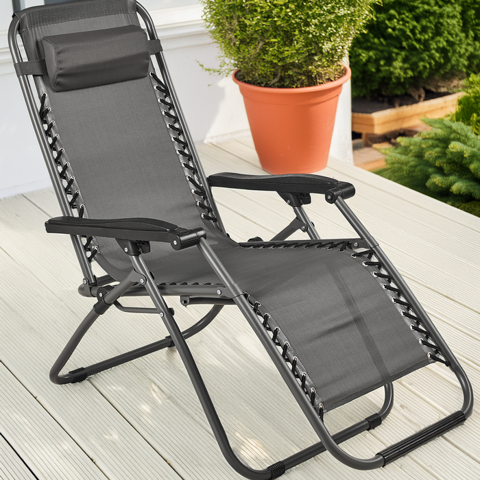 82956034
Leżak ogrodowy Zero Gravity antracytowy Eurohit Garden