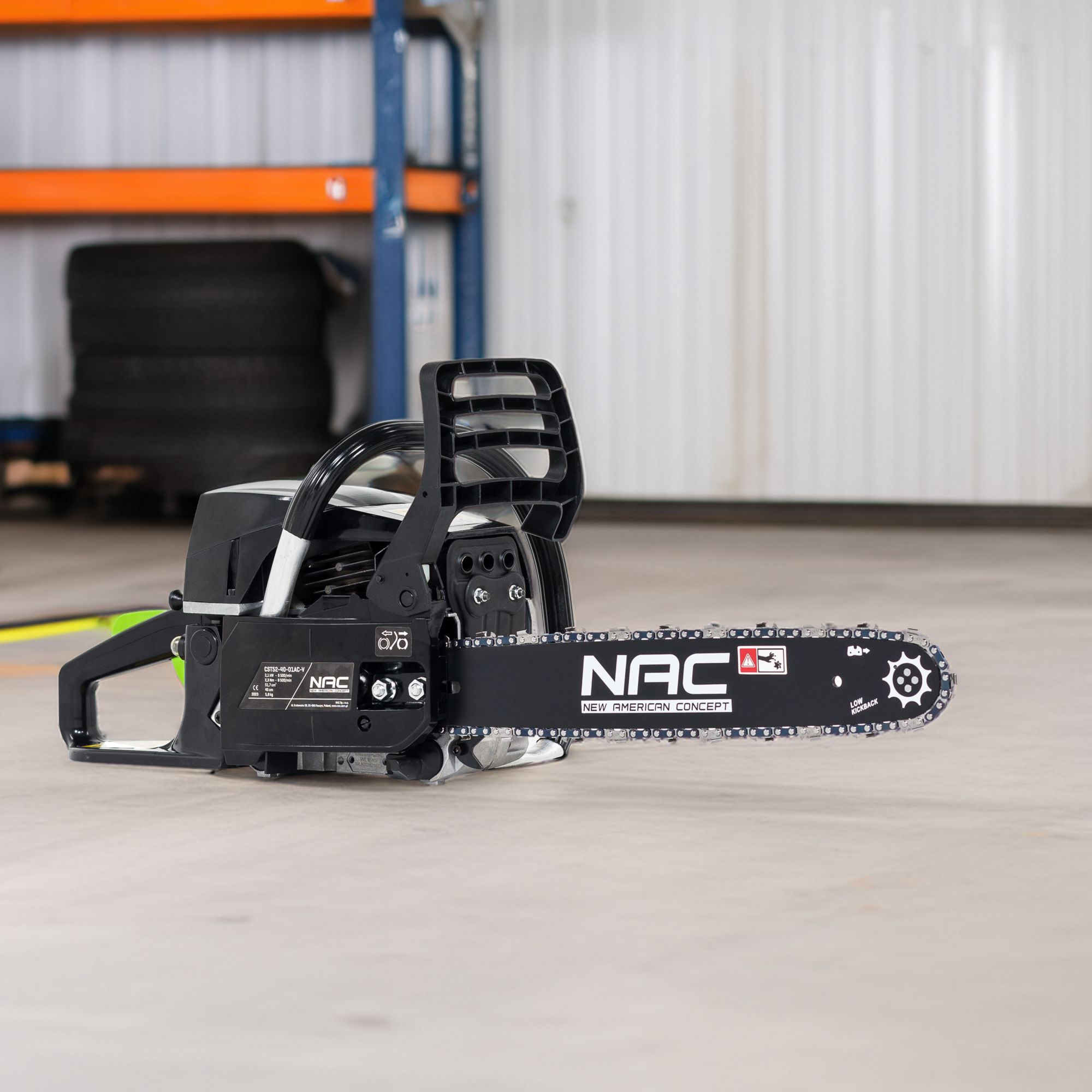 88786580
Pilarka łańcuchowa spalinowa 40cm NAC CST45-40-01AC-V 1.7kW 45cm3 - 2