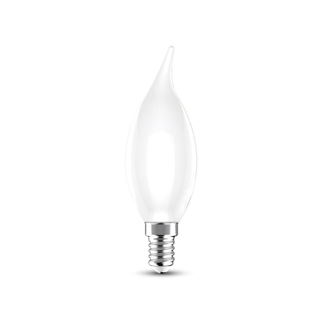 Ampoule led à filament, flamme E14, 470lm = 40W, blanc chaud, LEXMAN