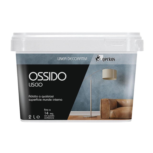 Pittura decorativa Metalli GECKOS effetto metallo ossido 2 L