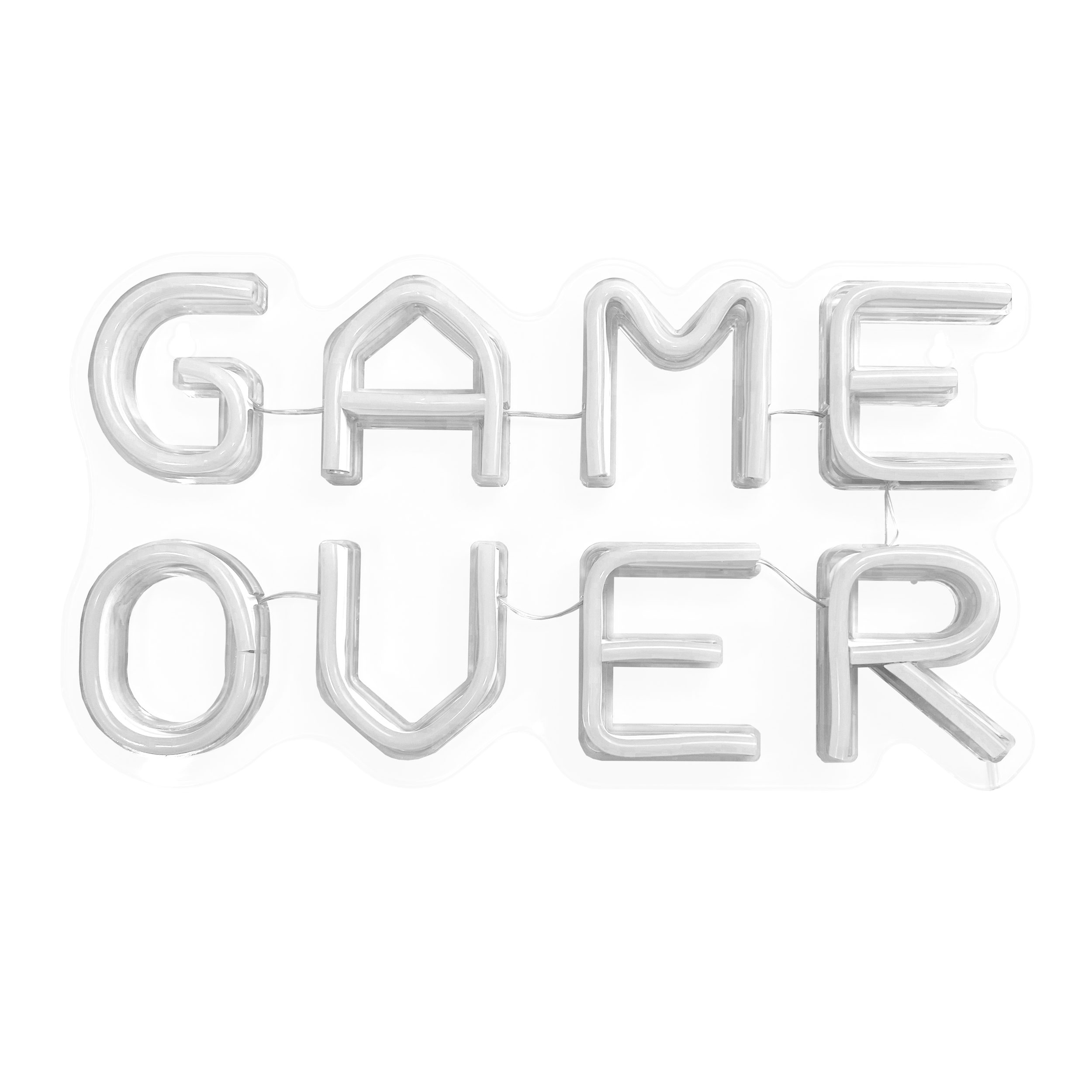 Kinkiet Neon Game Over USB mix na baterie Goldlux