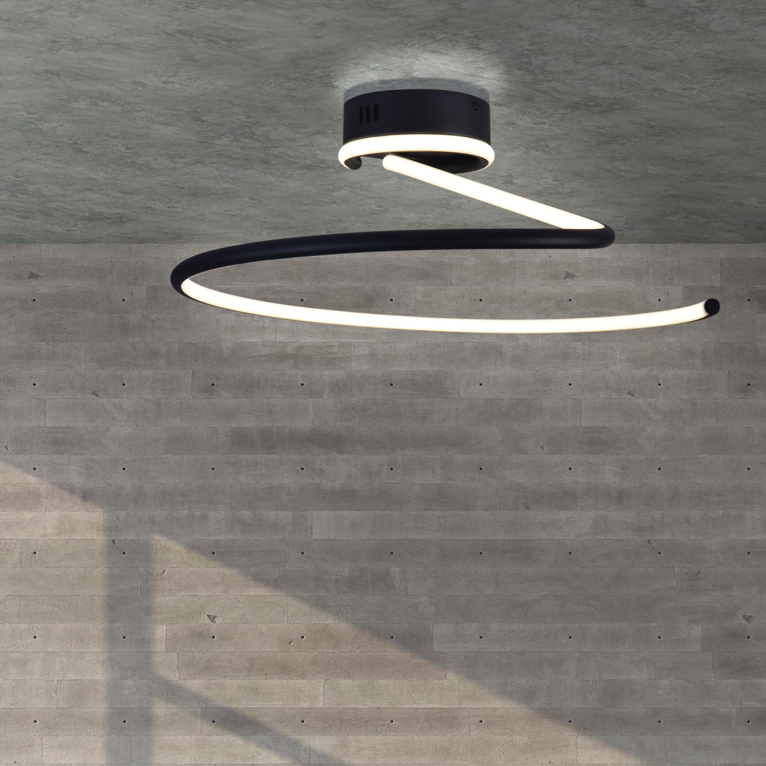 Lampa sufitowa Diuna LED 4880LM 34W czarna GOLDLUX - 3