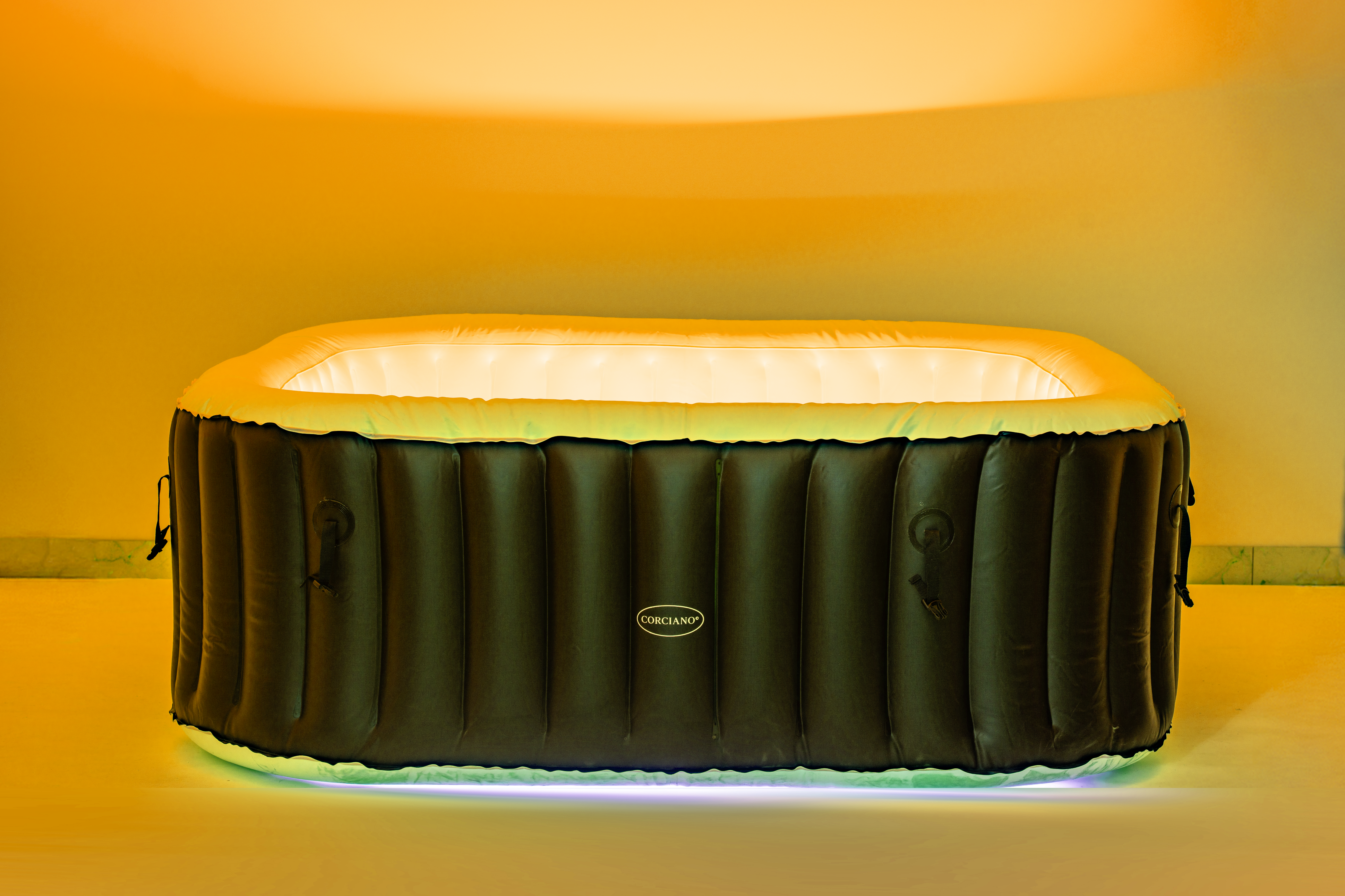 Jacuzzi ogrodowe Lazy SPA 196x66 cm kwadratowe Corciano - Leroy Merlin