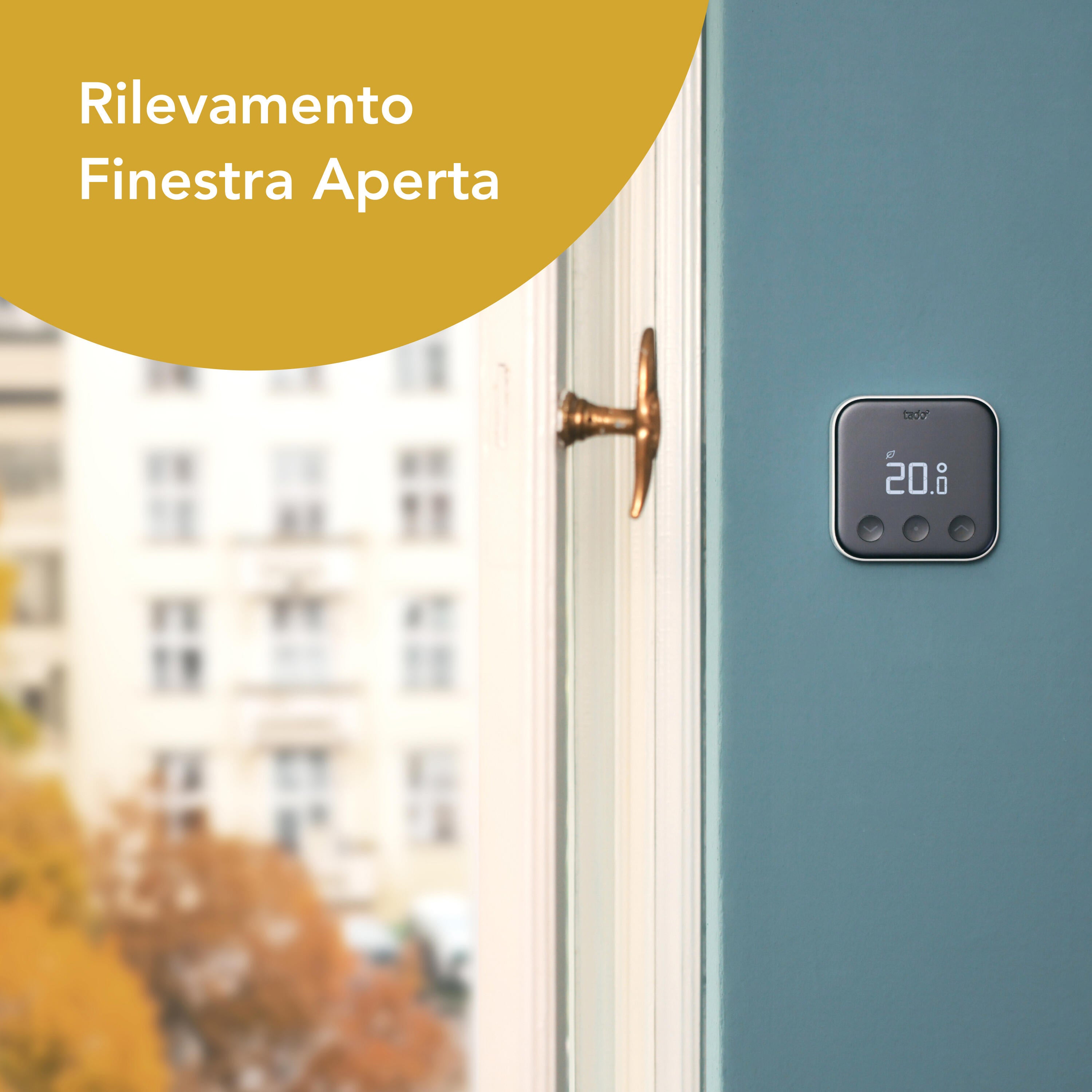 Termostato intelligente e connesso a parete WIFI TADO X kit di base Nero - 5