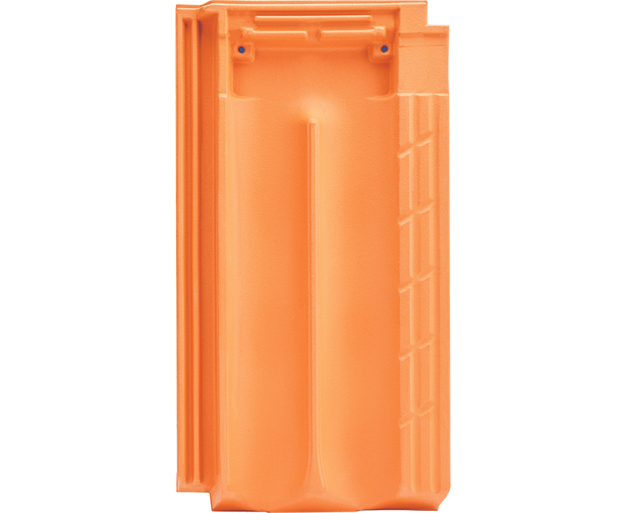 Telha plana vermelha Marselha - 2