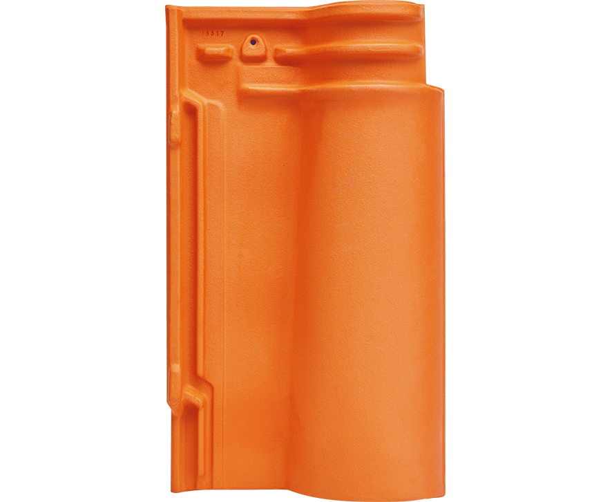 Telha curva 25x45 cm vermelho Atlas Lusa - 2