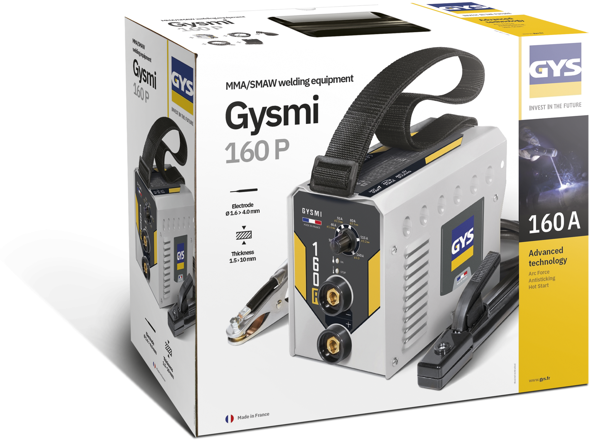 Poste à souder inverter GYS Gysmi 160p - 3