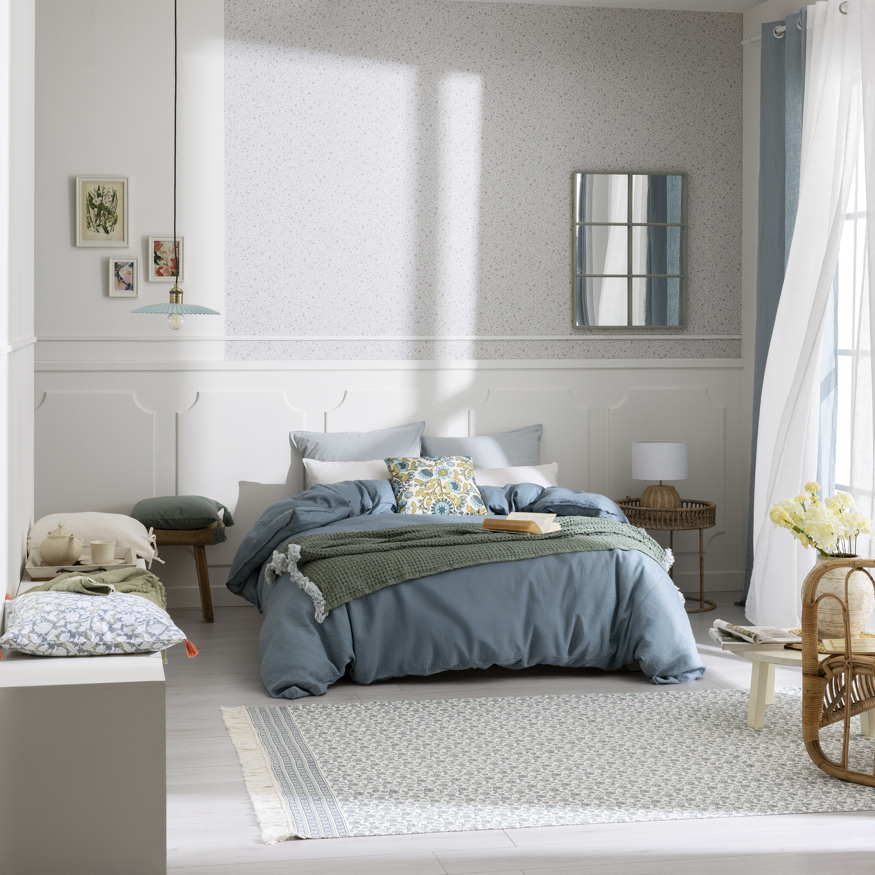 Almofada Nandina 45x45cm multicor Inspire - 3