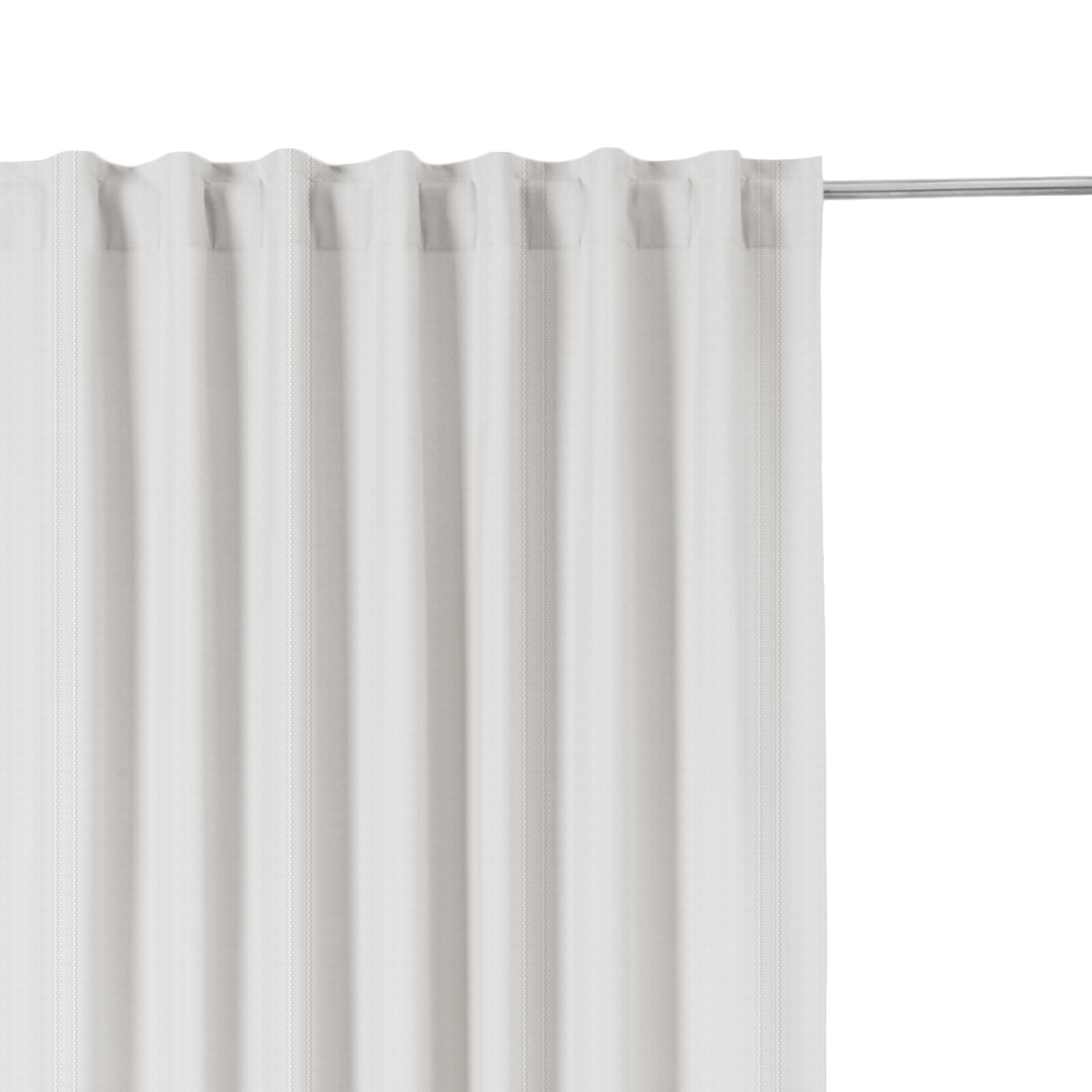Cortinado fita e/ou presilha Aranjuez 200x280cm branco Inspire - 5