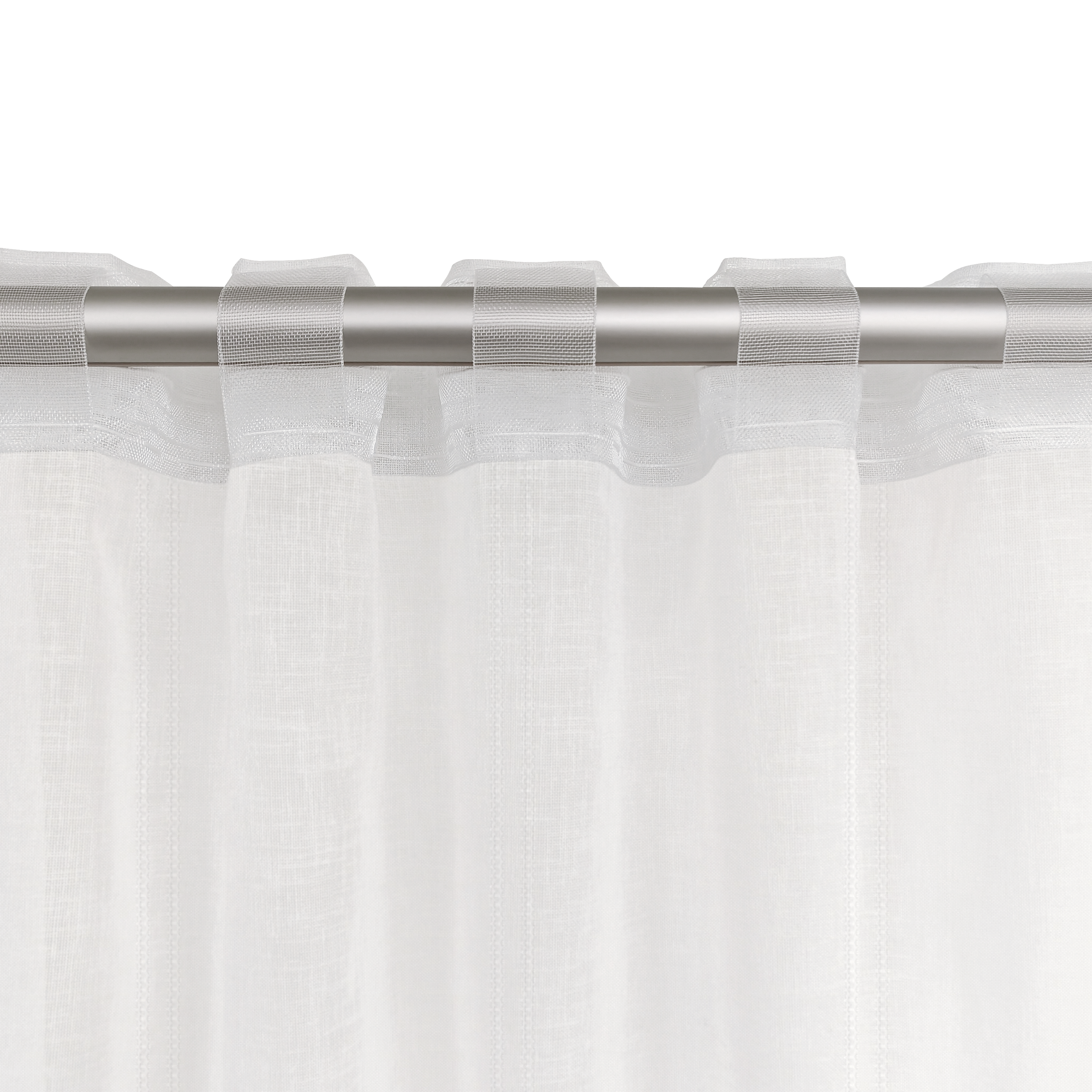 Cortinado fita e/ou presilha Aranjuez 200x280cm branco Inspire - 4