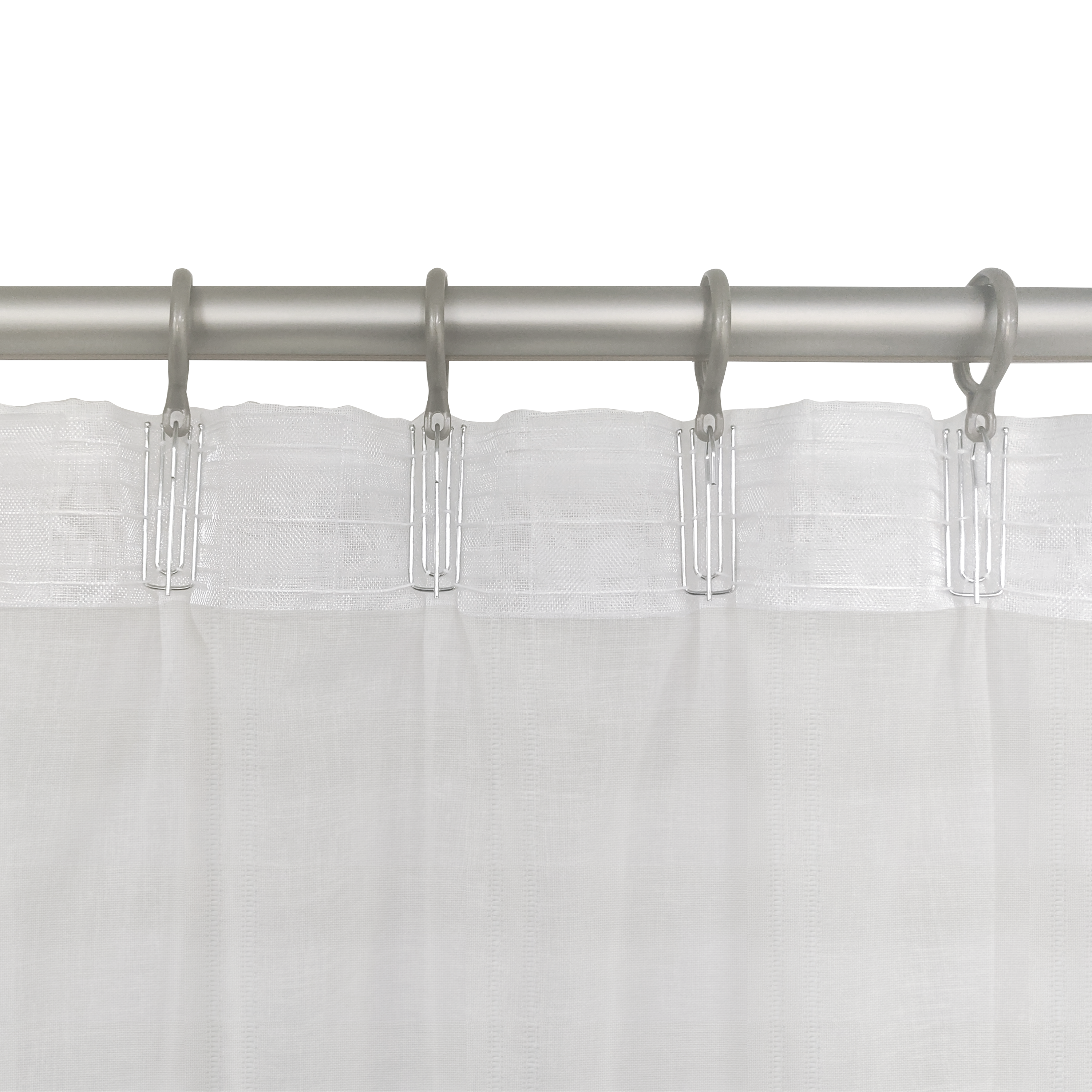 Cortinado fita e/ou presilha Aranjuez 200x280cm branco Inspire - 3