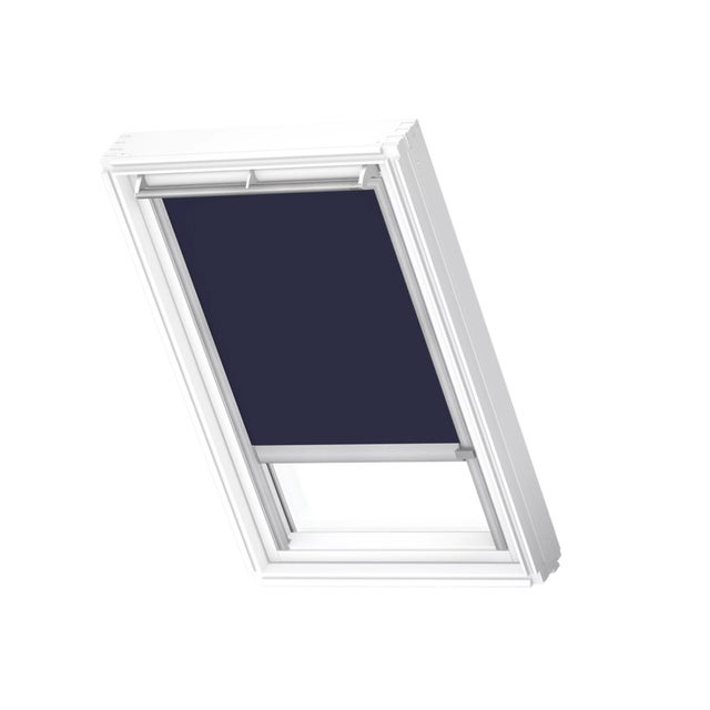 Cortina de oscurecimiento solar VELUX DSL SK06 1100K gris/plata 118x114 cm