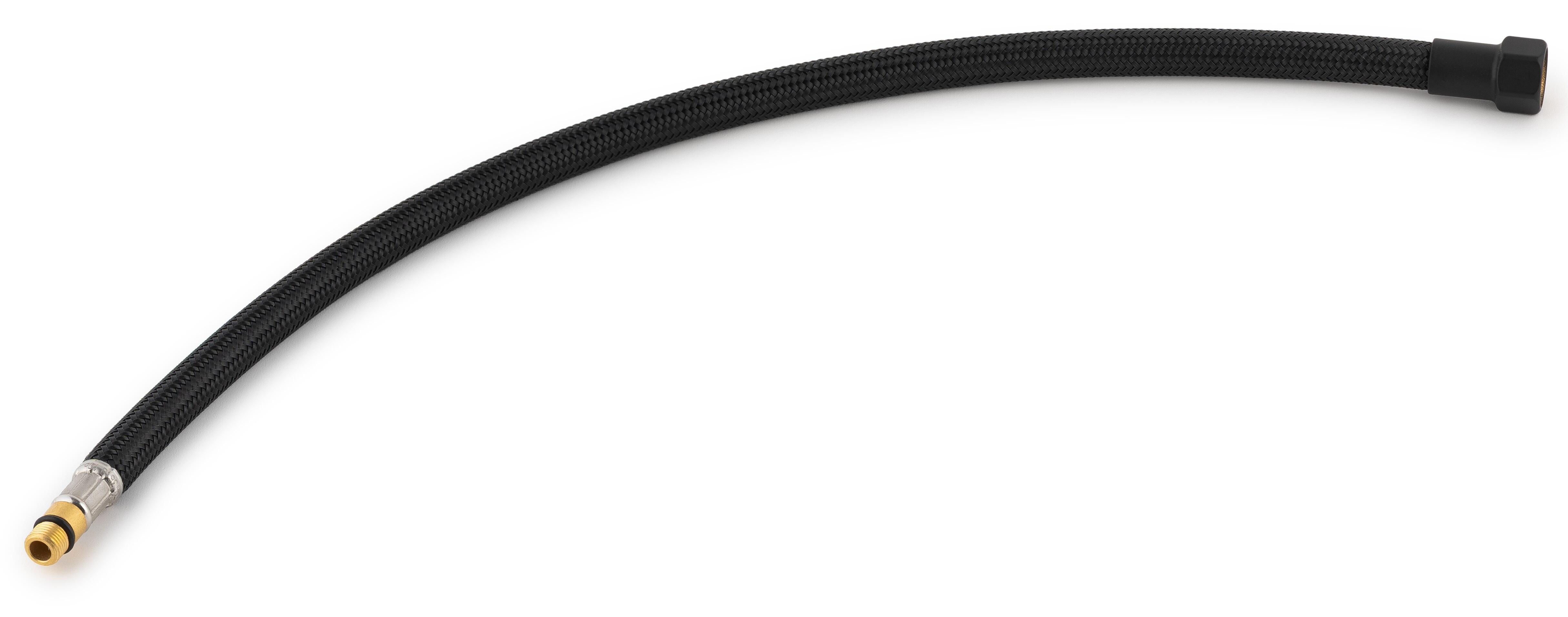 Latiguillo grifo negro EQUATION 50CM H3/8-L15 M10 DN8 - 2