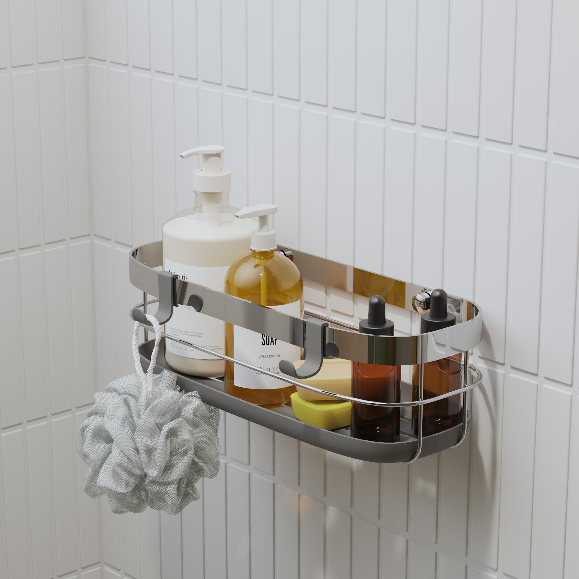 Cesto de duche cromado Remix Sensea - 5