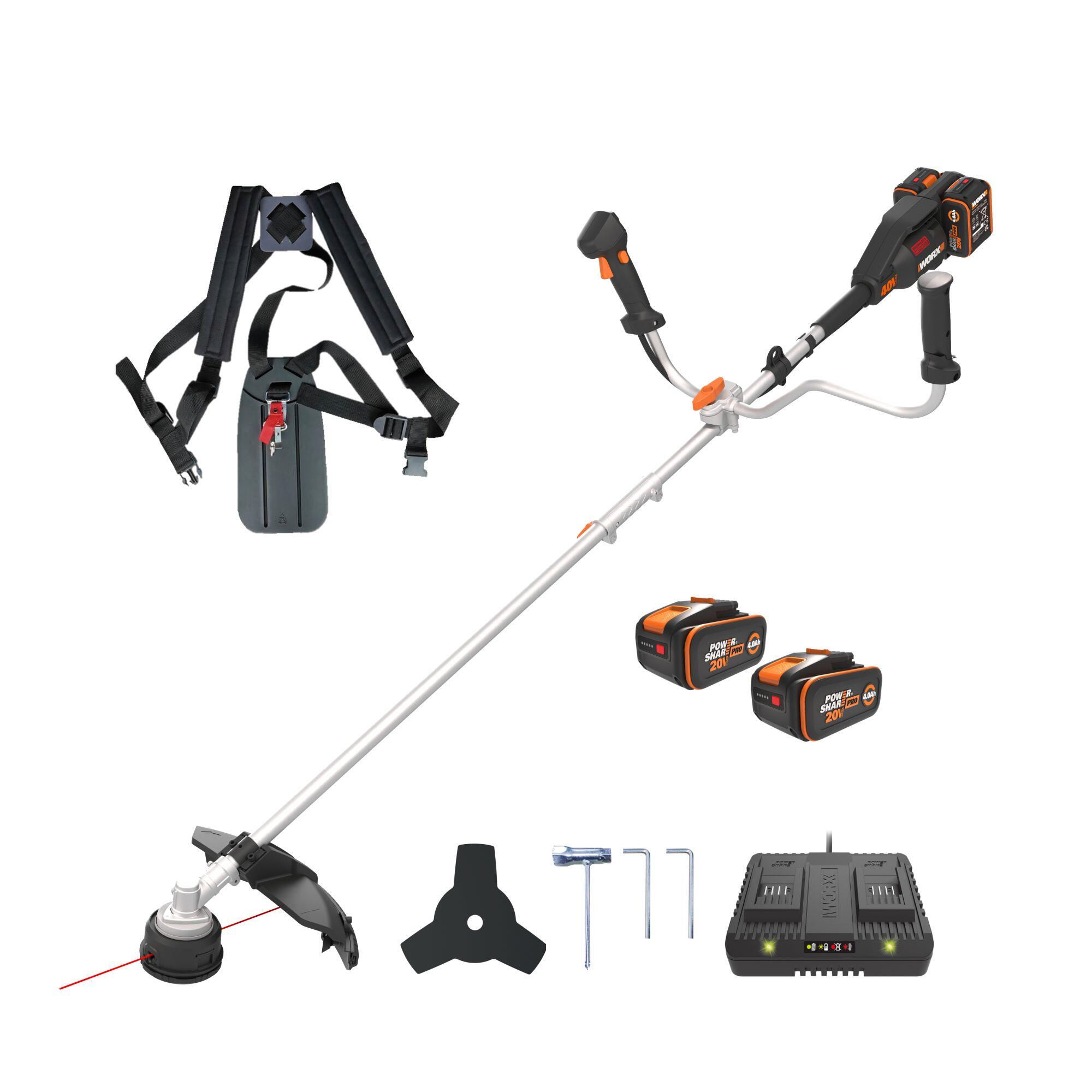 Desbrozadora de batería WORX Nitro 40V 4Ah