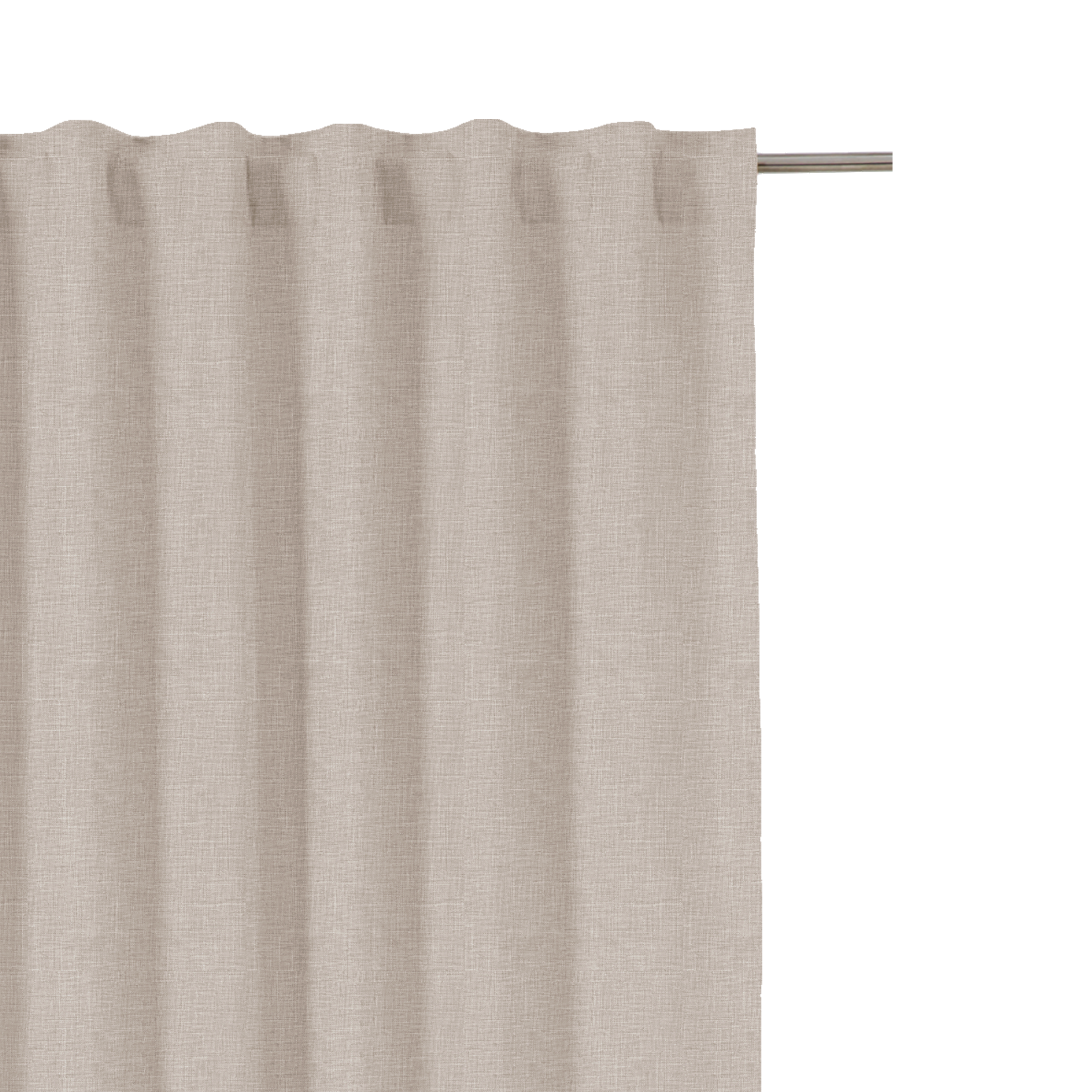 Zasłona Raspberry Trench beżowa 140 x 280 cm na taśmie Inspire - 5