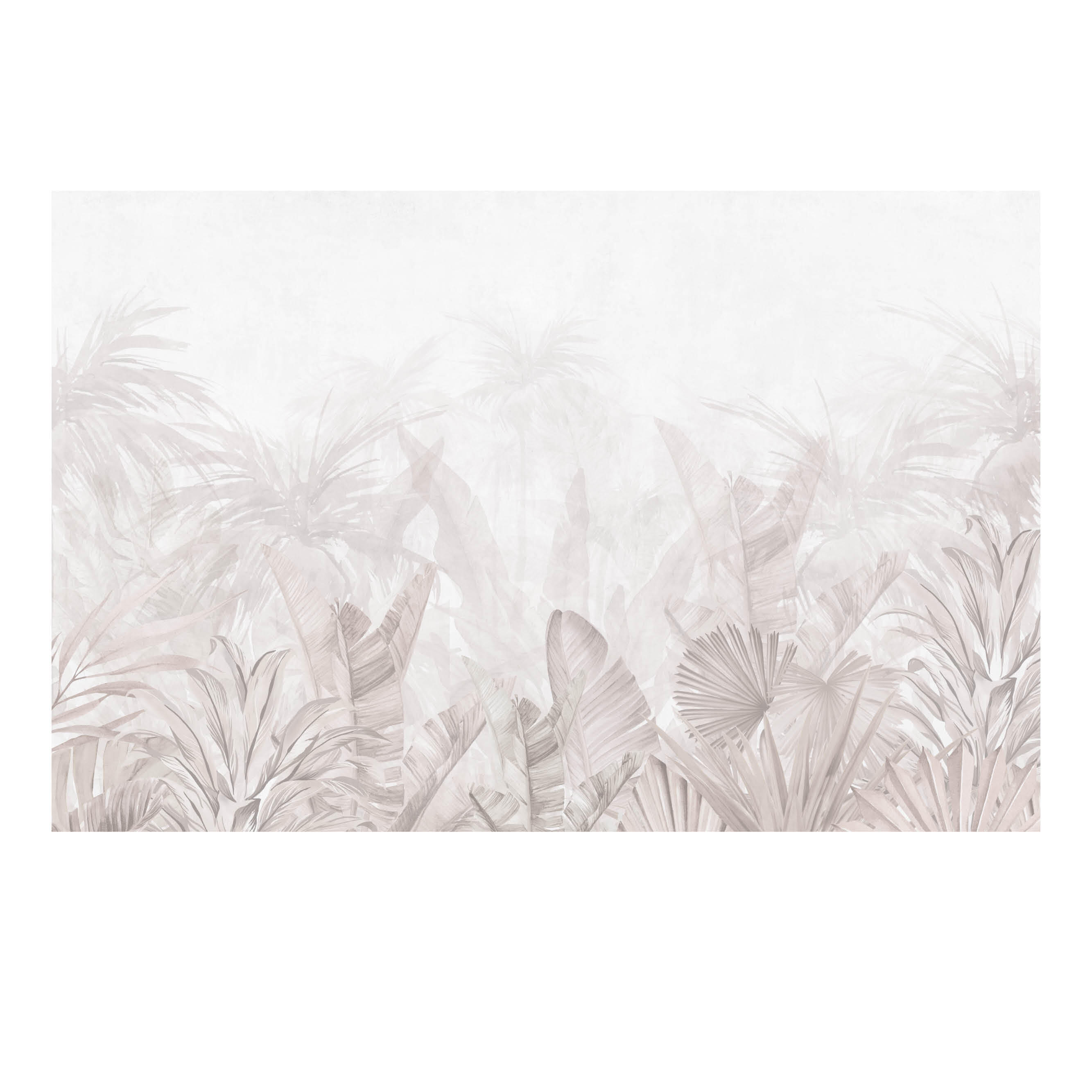 Mural adhesivo Pvc texturado limpieza con paño húmedo naturaleza Tropical Seen marrón 385 x 260 cm MOTIF - 3