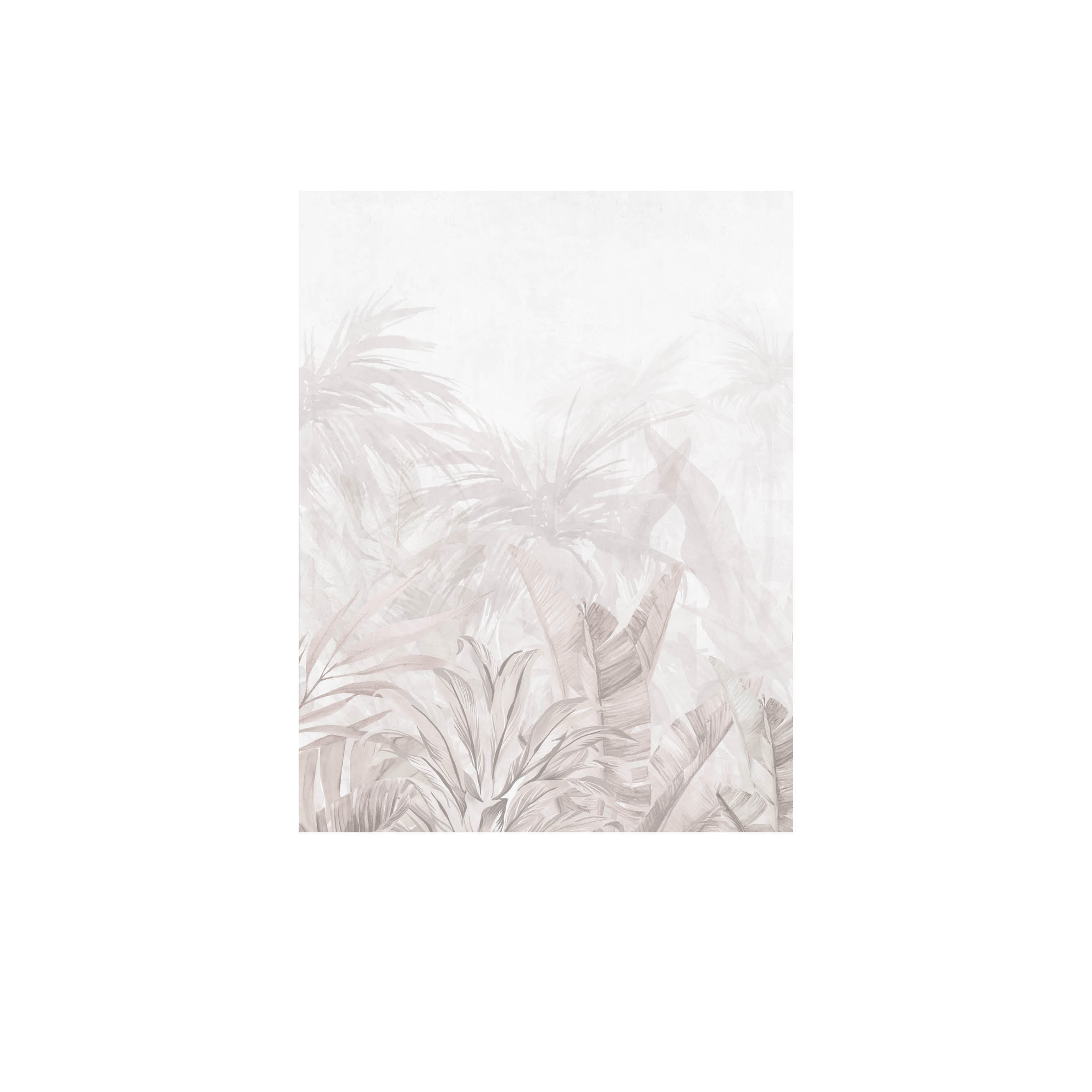 Mural adhesivo Pvc texturado limpieza con paño húmedo naturaleza Tropical Seen marrón 193 x 260 cm MOTIF - 3