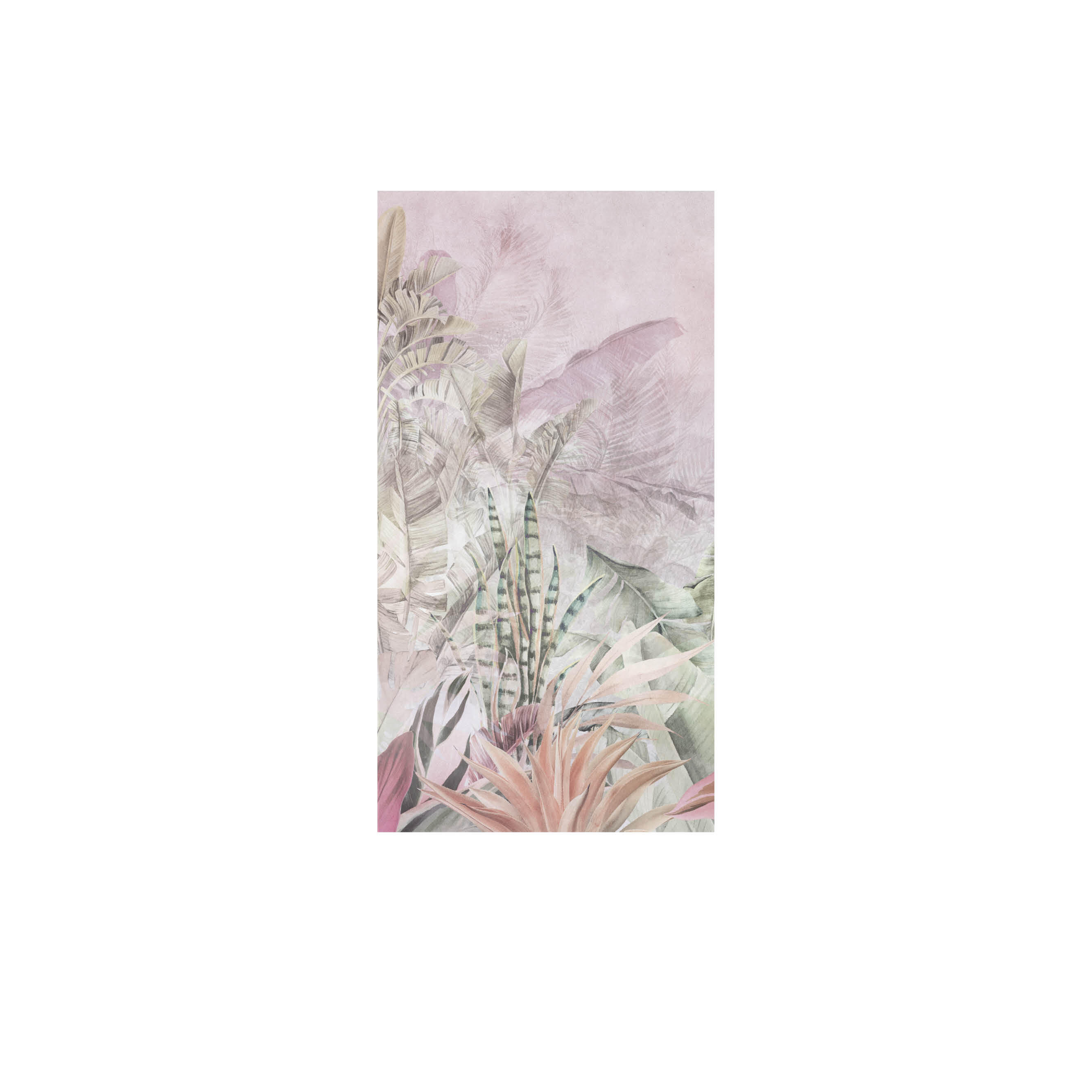 Mural adhesivo Pvc texturado limpieza con paño húmedo abstracto Tropical Sage multicolor 132 x 260 cm MOTIF - 3