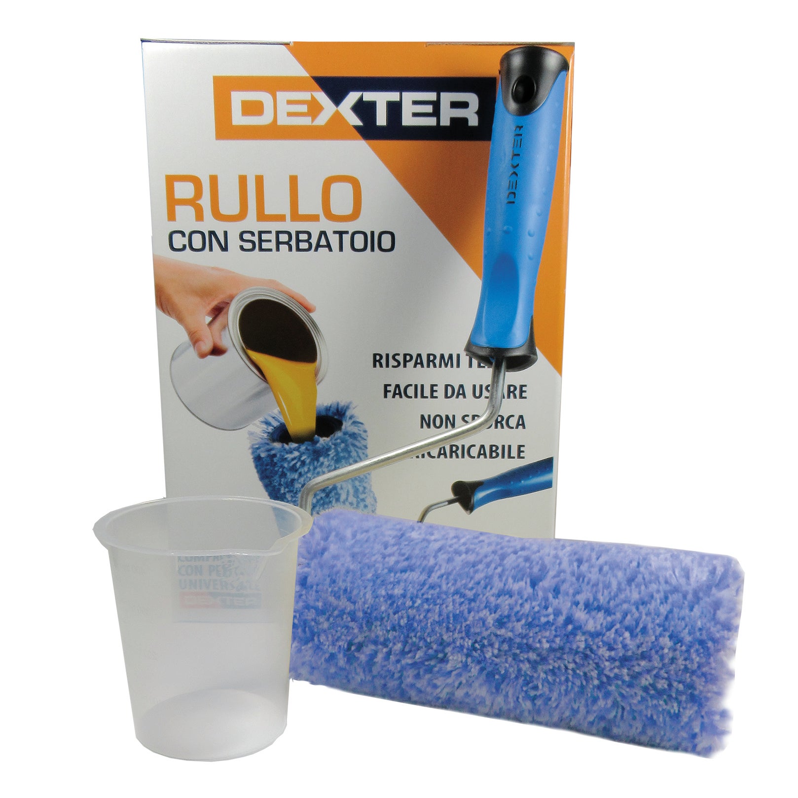 Rullo Per Pittura Con Serbatoio Antigoccia – Paint Ruller Pro, 2 Rulli Per Verniciare Inclusi