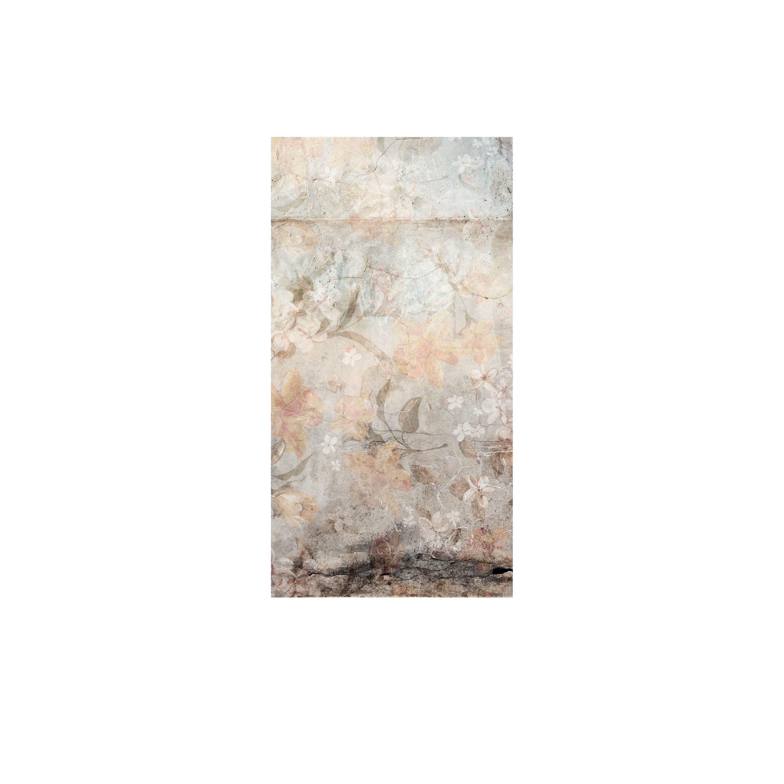 Mural adhesivo textil liso lavable abstracto Néctar rosa 132 x 260 cm MOTIF - 3