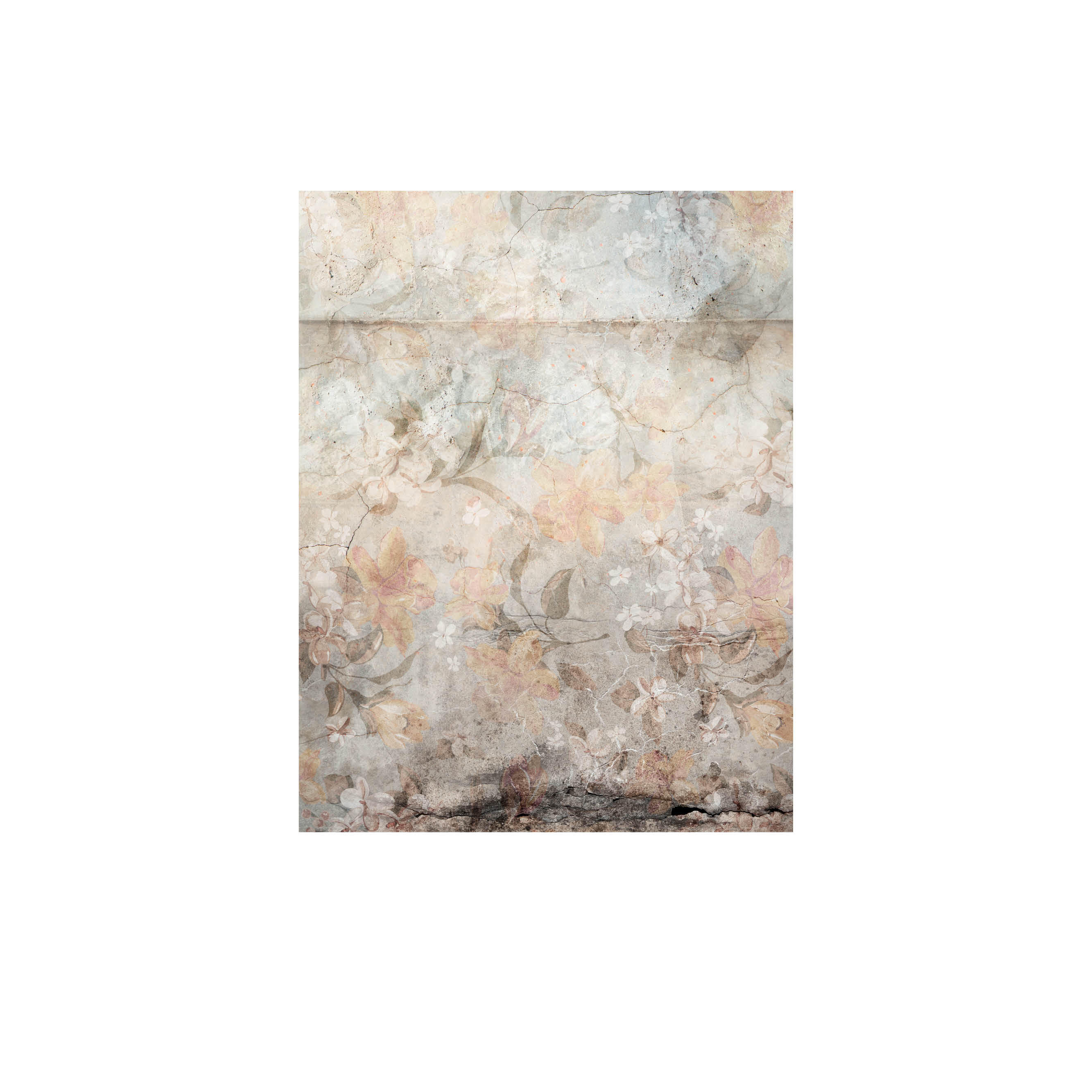 Mural adhesivo textil liso lavable naturaleza Néctar rosa 193 x 260 cm MOTIF - 2