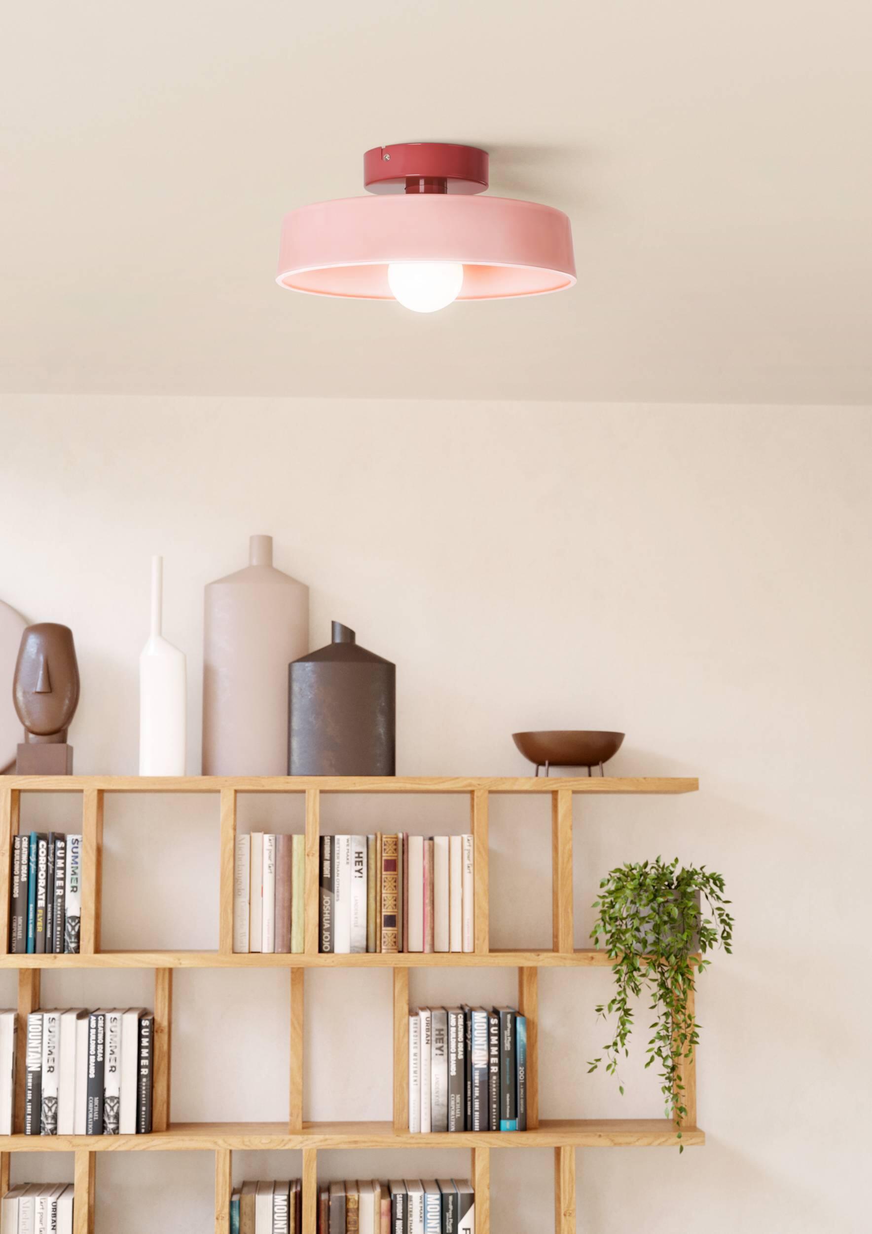 Plafonnier E27, cristal, rose Presa D.32 cm EGLO - 3