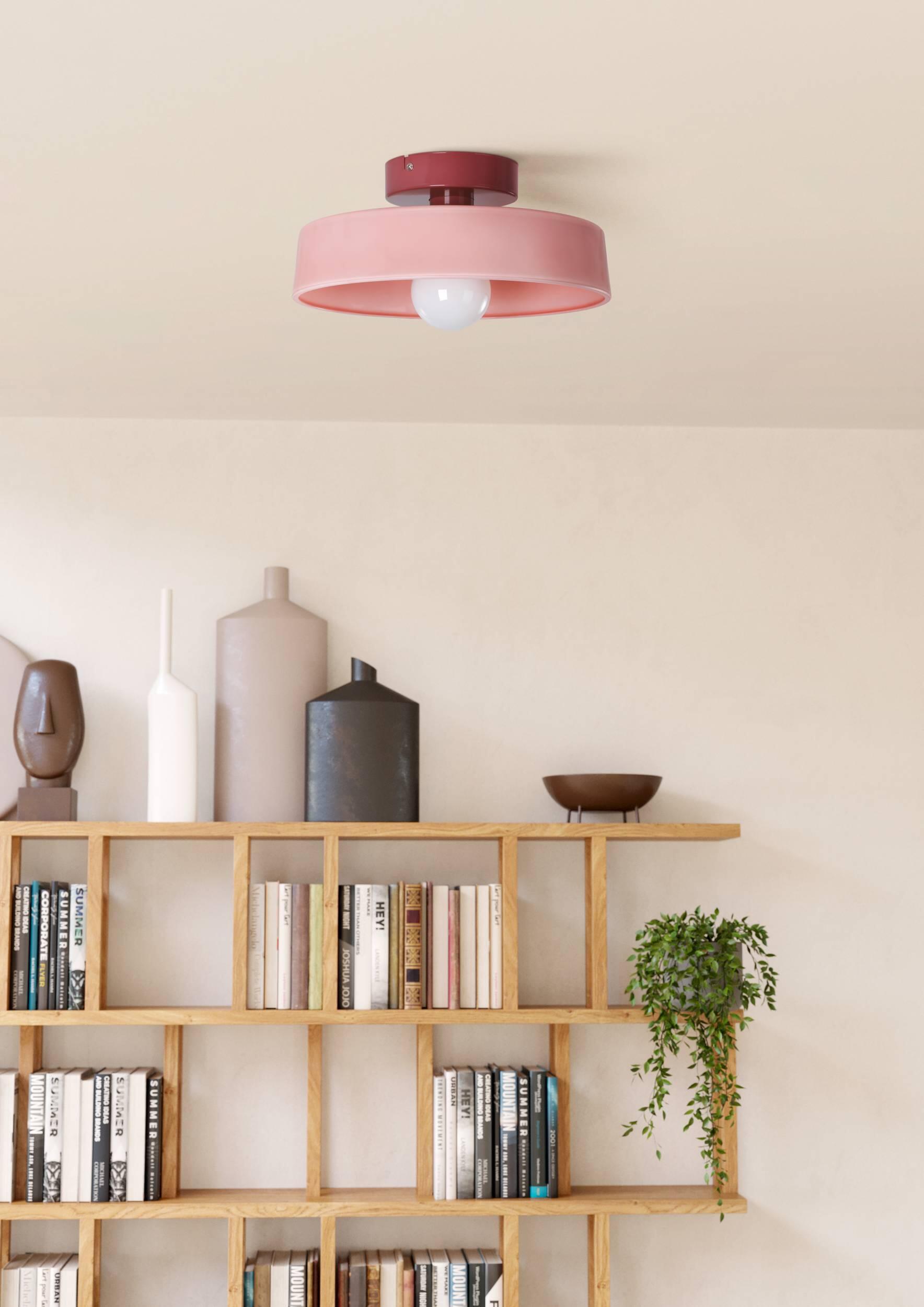 Plafonnier E27, cristal, rose Presa D.32 cm EGLO - 2