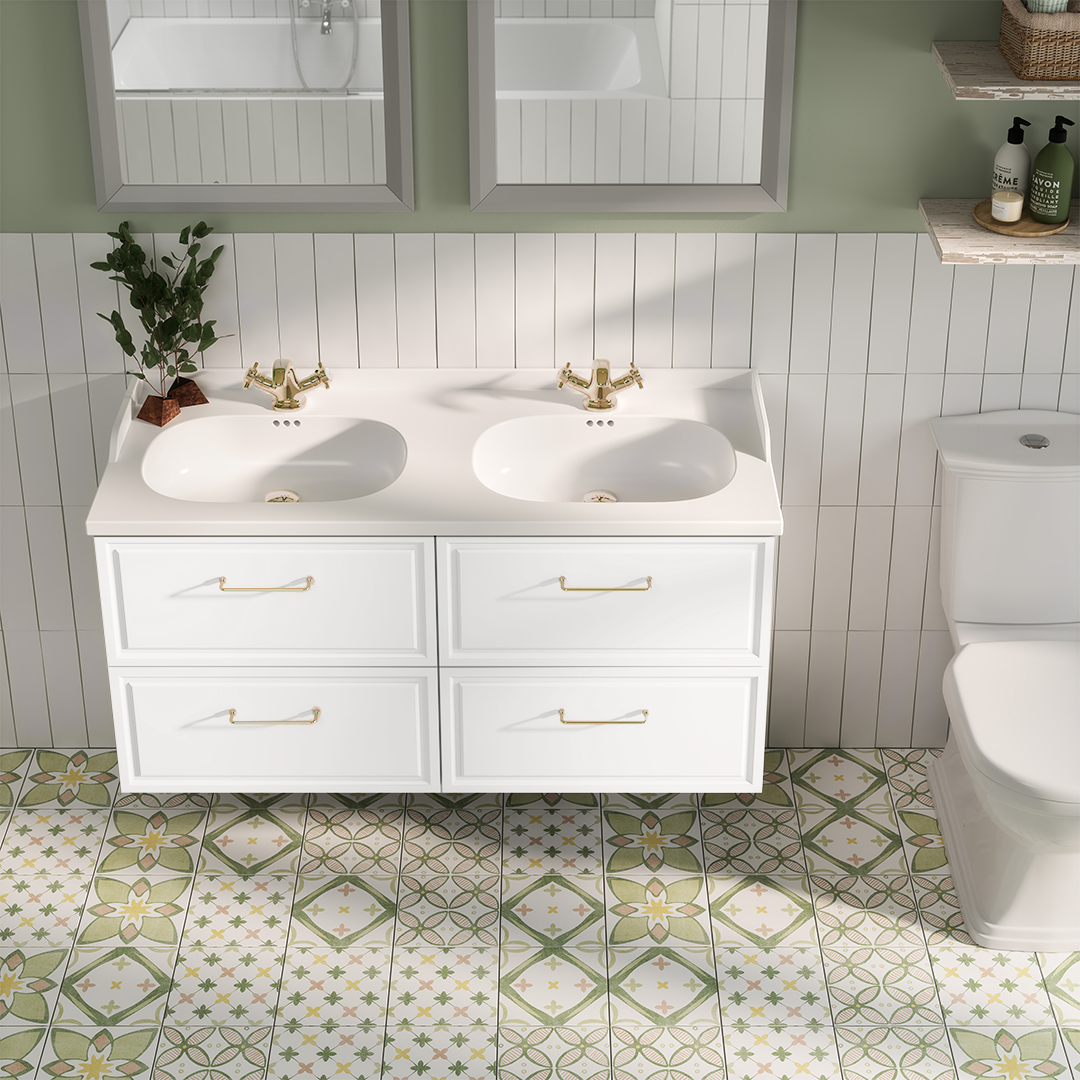 Extensión para armario de baño New Charm blanco 82.2x60x48.1 cm - 2