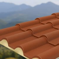 panel sandwich obramat imitacion teja - 1