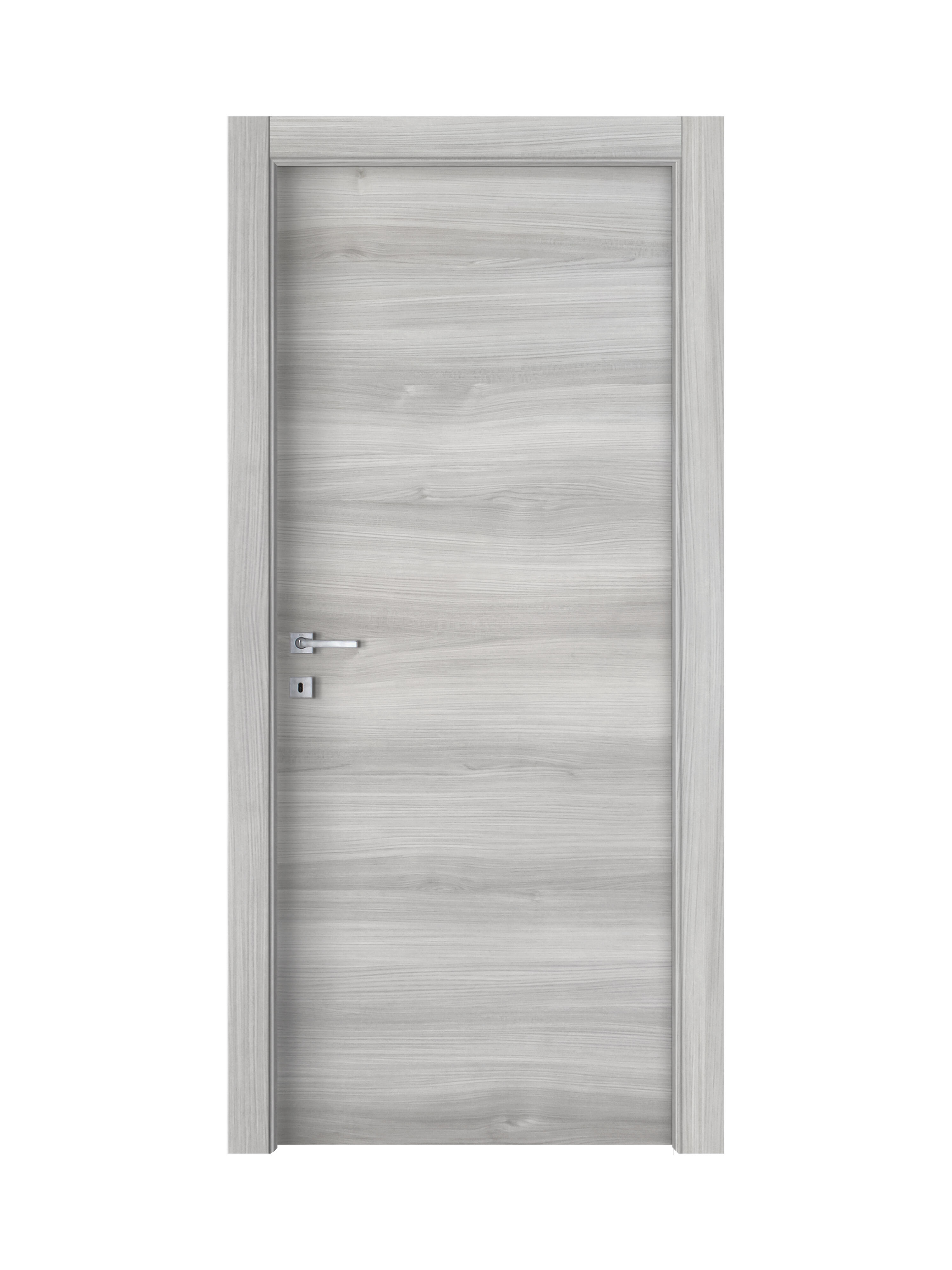 Porta battente Porta battente SLATE olmo grigio olmo grigio L 70 x H ...