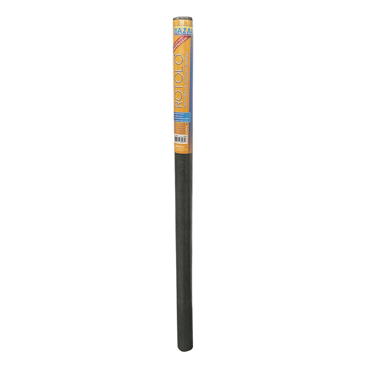 Rete zanzariera Rotolò Bazar L 80 x H 250 cm , grigio - 2