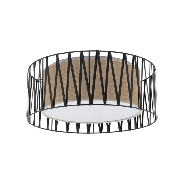 Lampa sufitowa Harmony 1xE27 15W 50 cm brązowa TK LIGHTING