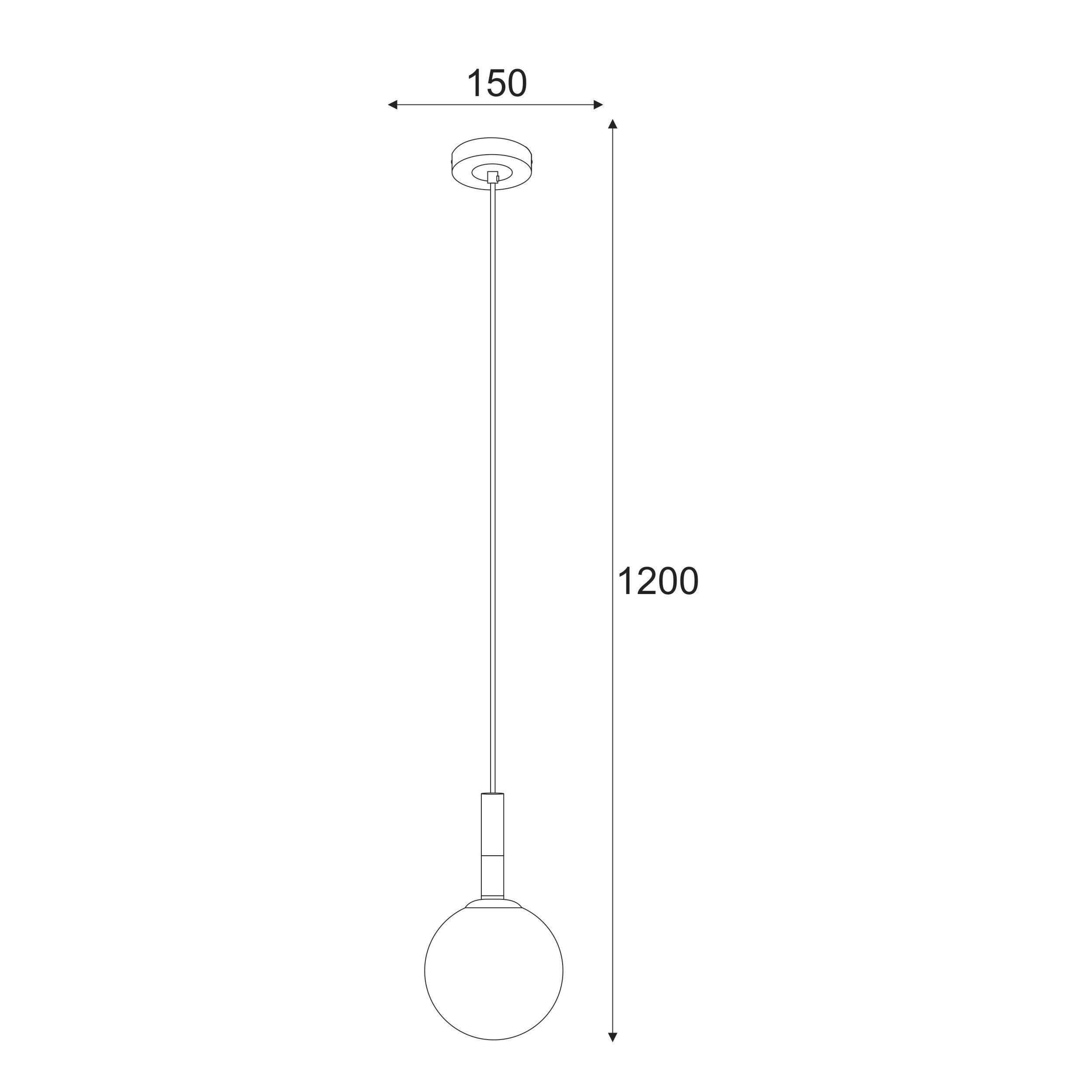 Lampa wisząca Rollo srebrna E14 Lamkur - 4