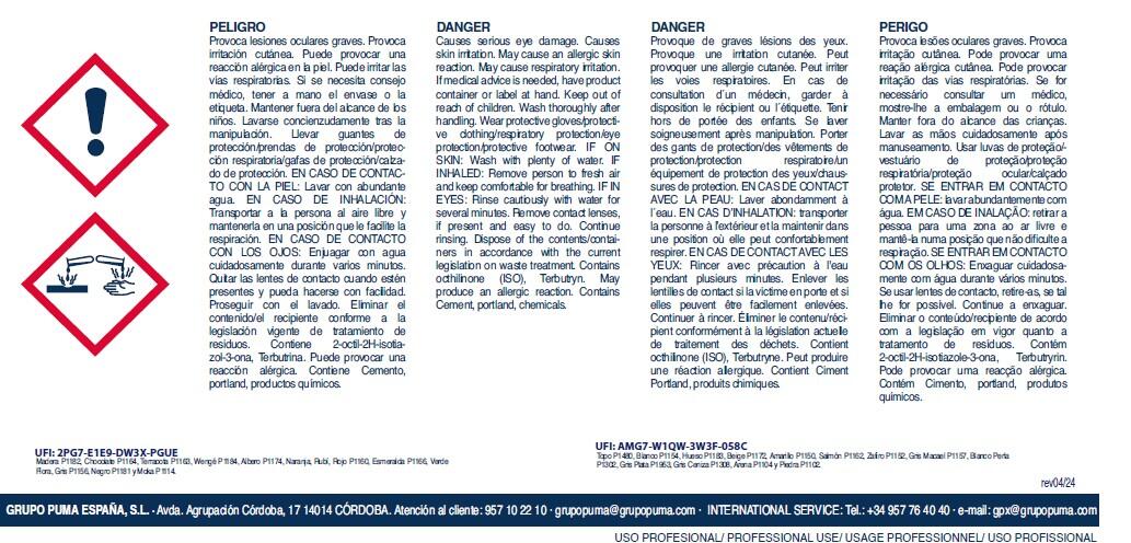 JUNTA ALTAS PRESTACIONES 20KG BLANCO - 2