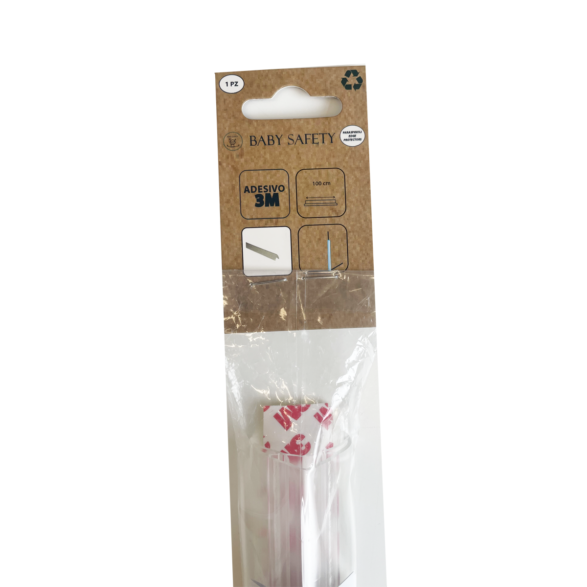 Paraspigolo PARA 43 TRS in pvc trasparente L 1000 x - 8