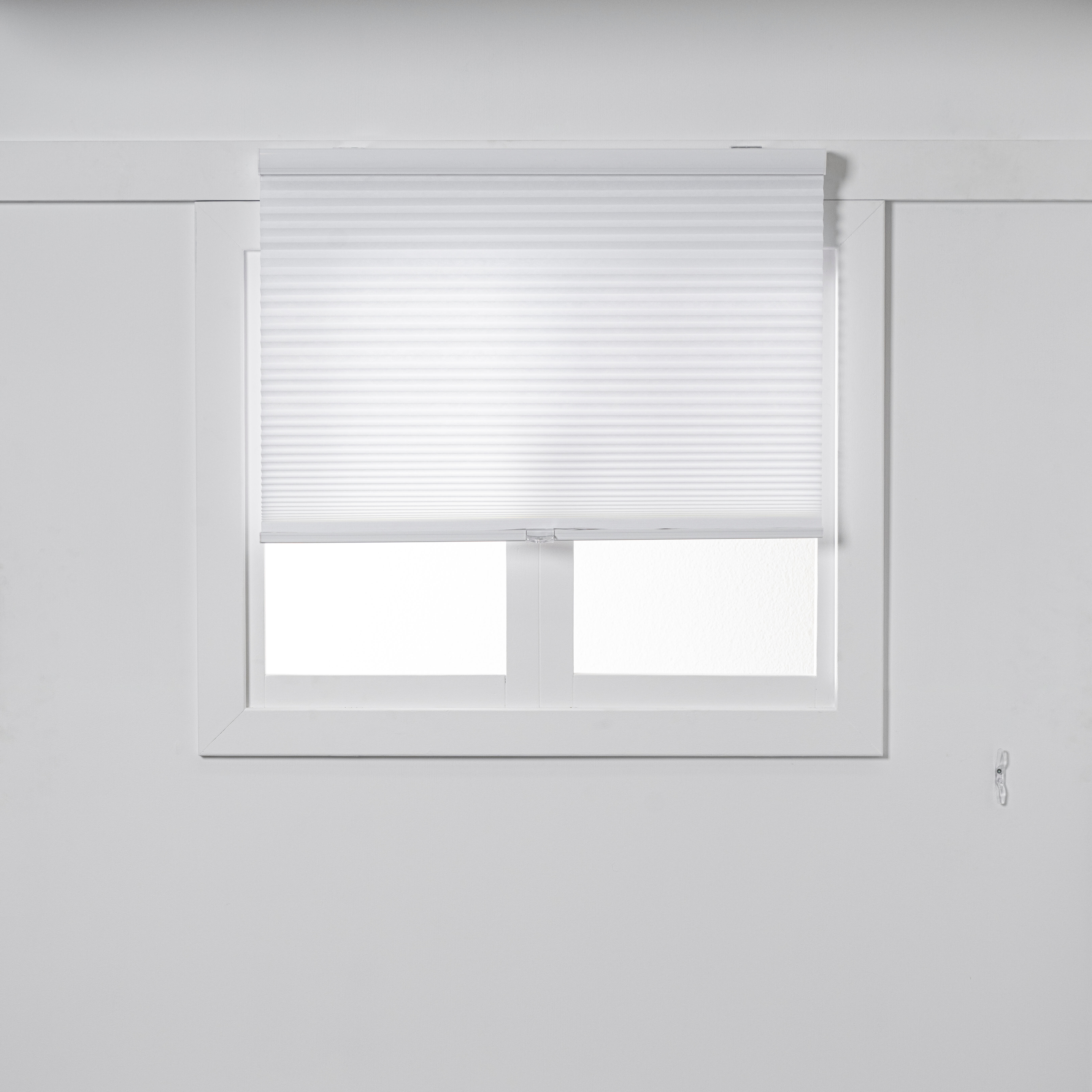 Estor plisado blanco 100x190 cm