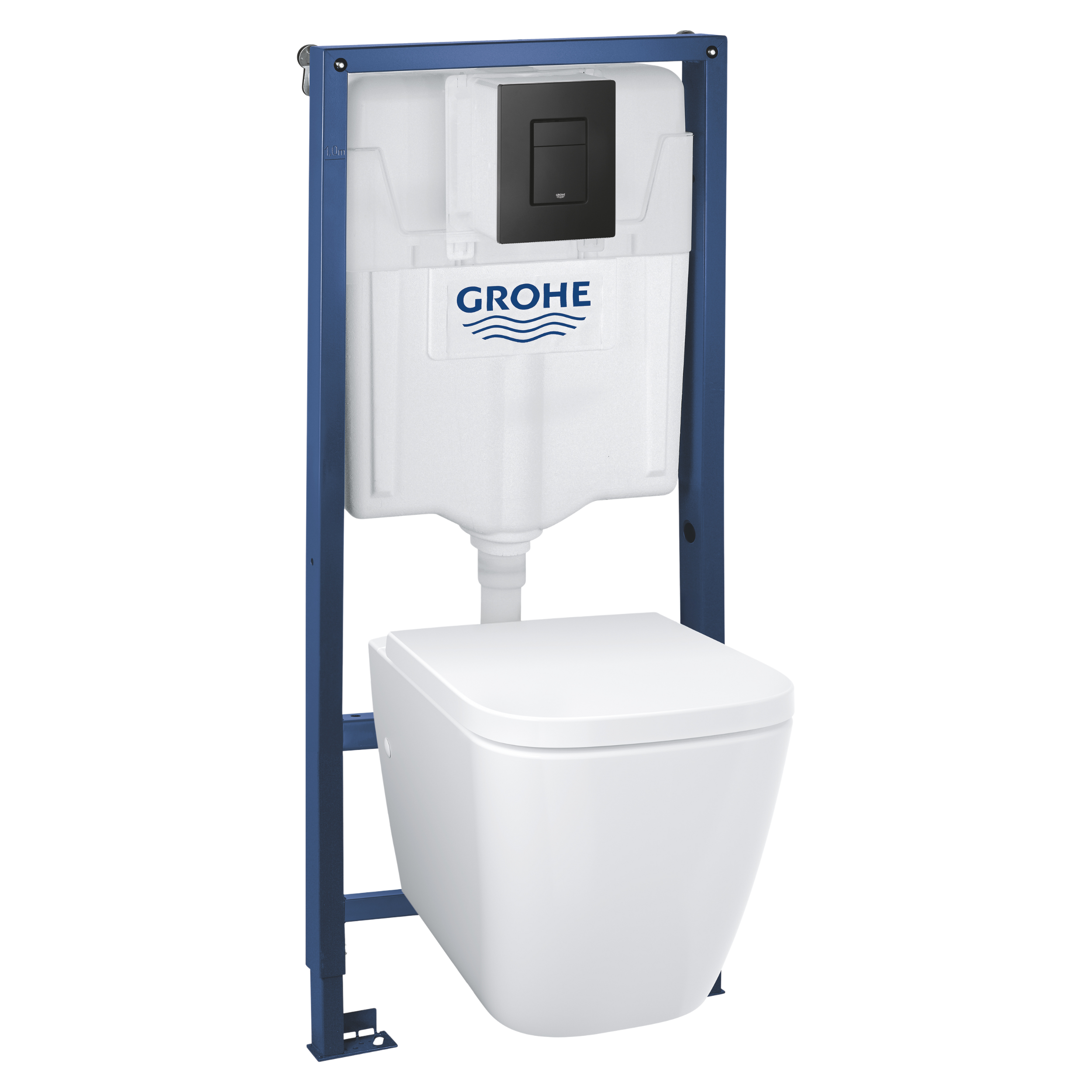 Zestaw podtynkowy Clova Square czarny przycisk Grohe