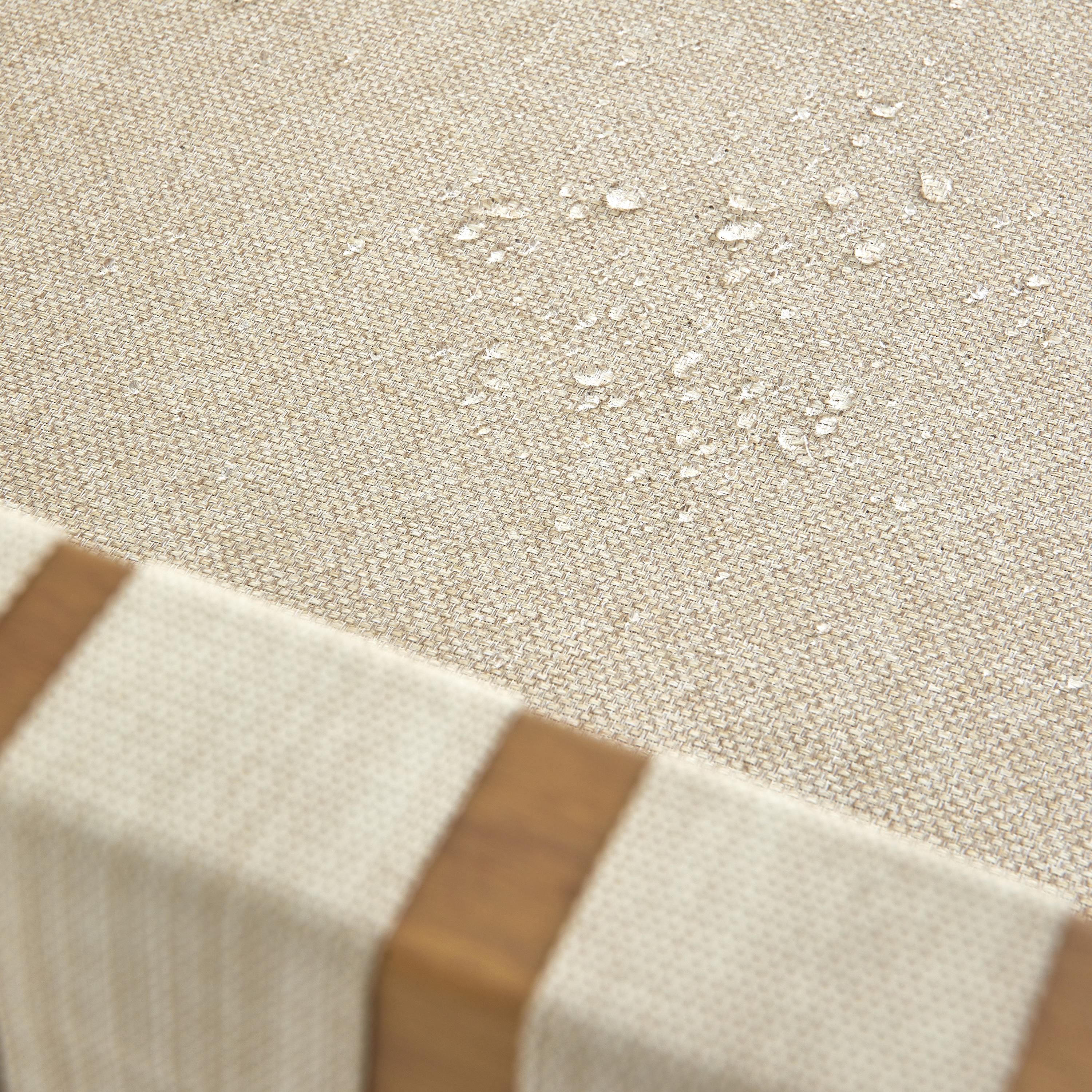 Sofá de 2 lugares em alumínio efeito madeira e corda 85x158x79 cm Naterial Okinawa - 26