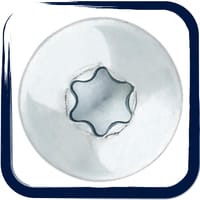 TORNILLOS TIRAFONDO PARA MADERA CINCADOS 7X60MM. 12UDS - 4