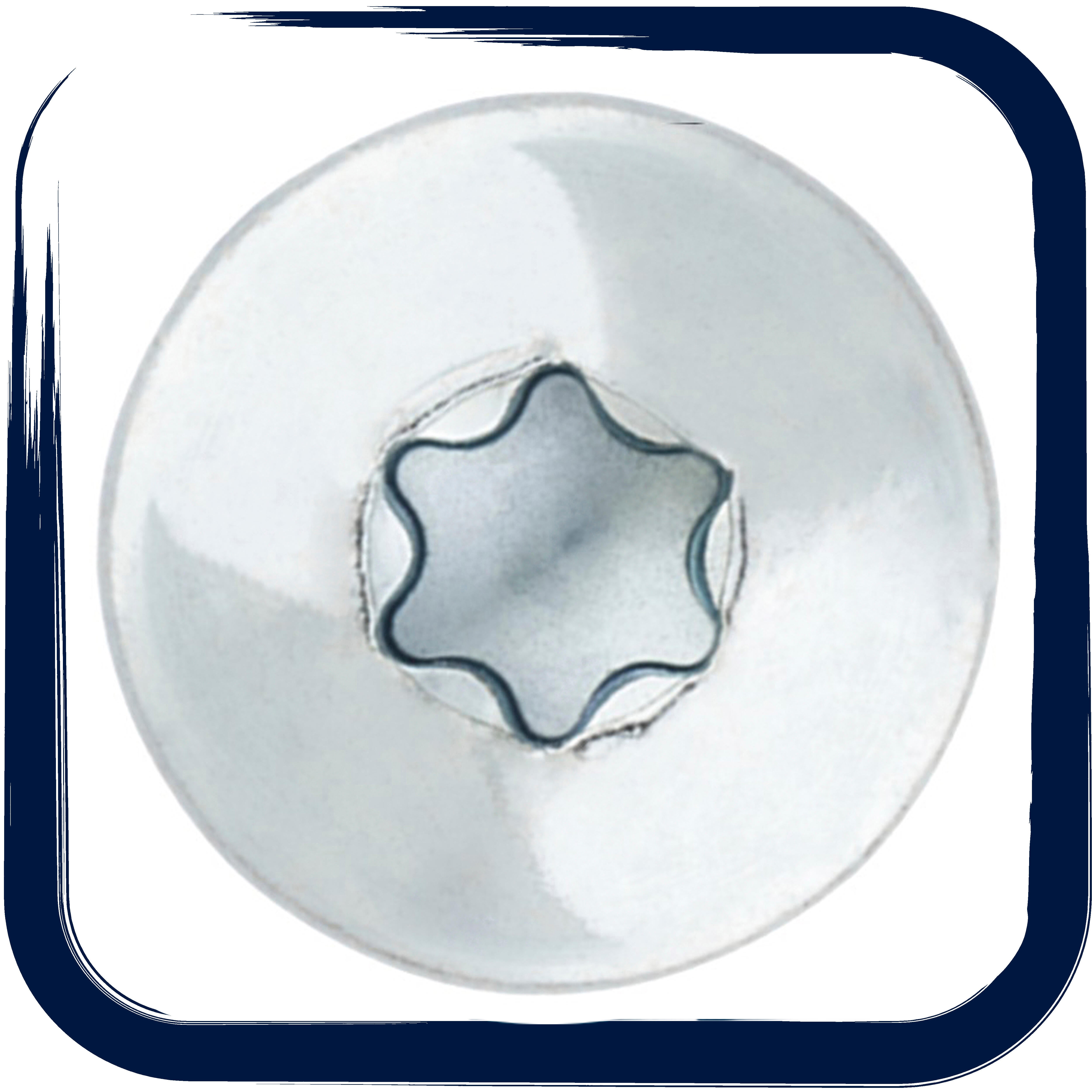 TORNILLOS TIRAFONDO PARA MADERA CINCADOS 7X60MM. 12UDS - 4