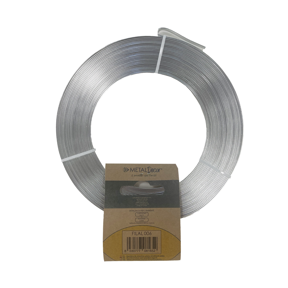 Filo in alluminio Ø 14.5 mm x L 10 m - 6