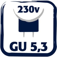 BOMBILLA LED DICROICA GU5.3 380LM 4.3W LUZ FRIA 36º - 2