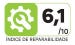 Índice de reparabilidade: 6.1 de 10